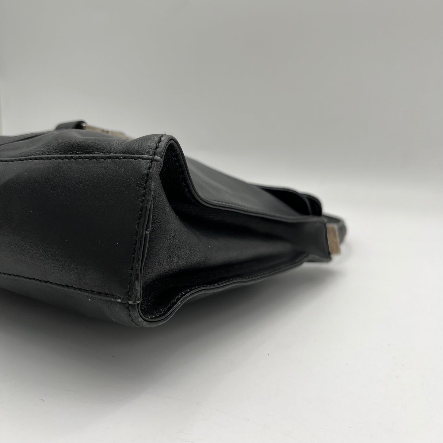 Gucci Black Leather Jackie Shoulder Bag