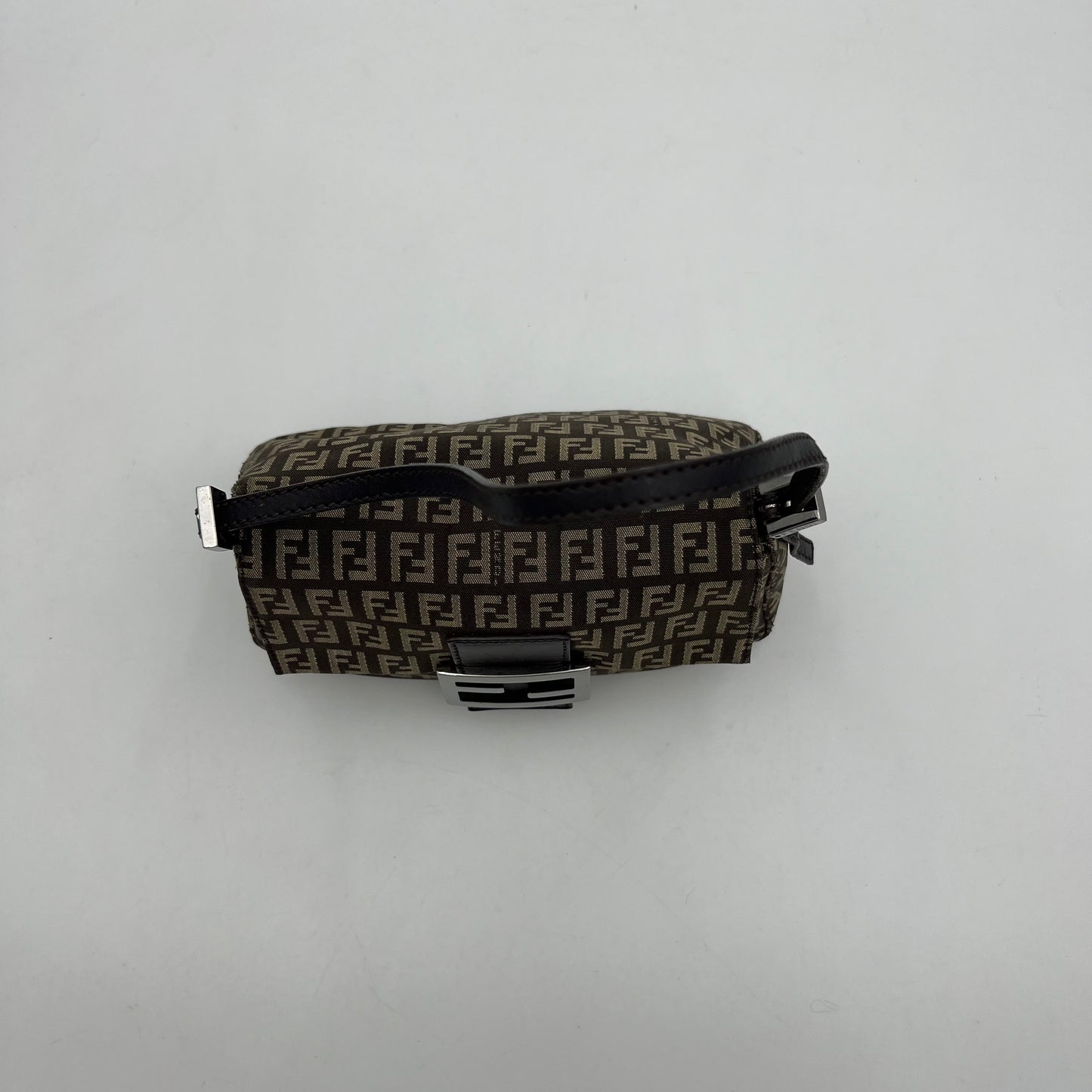Fendi Brown Zucchino Mini Mamma Baguette