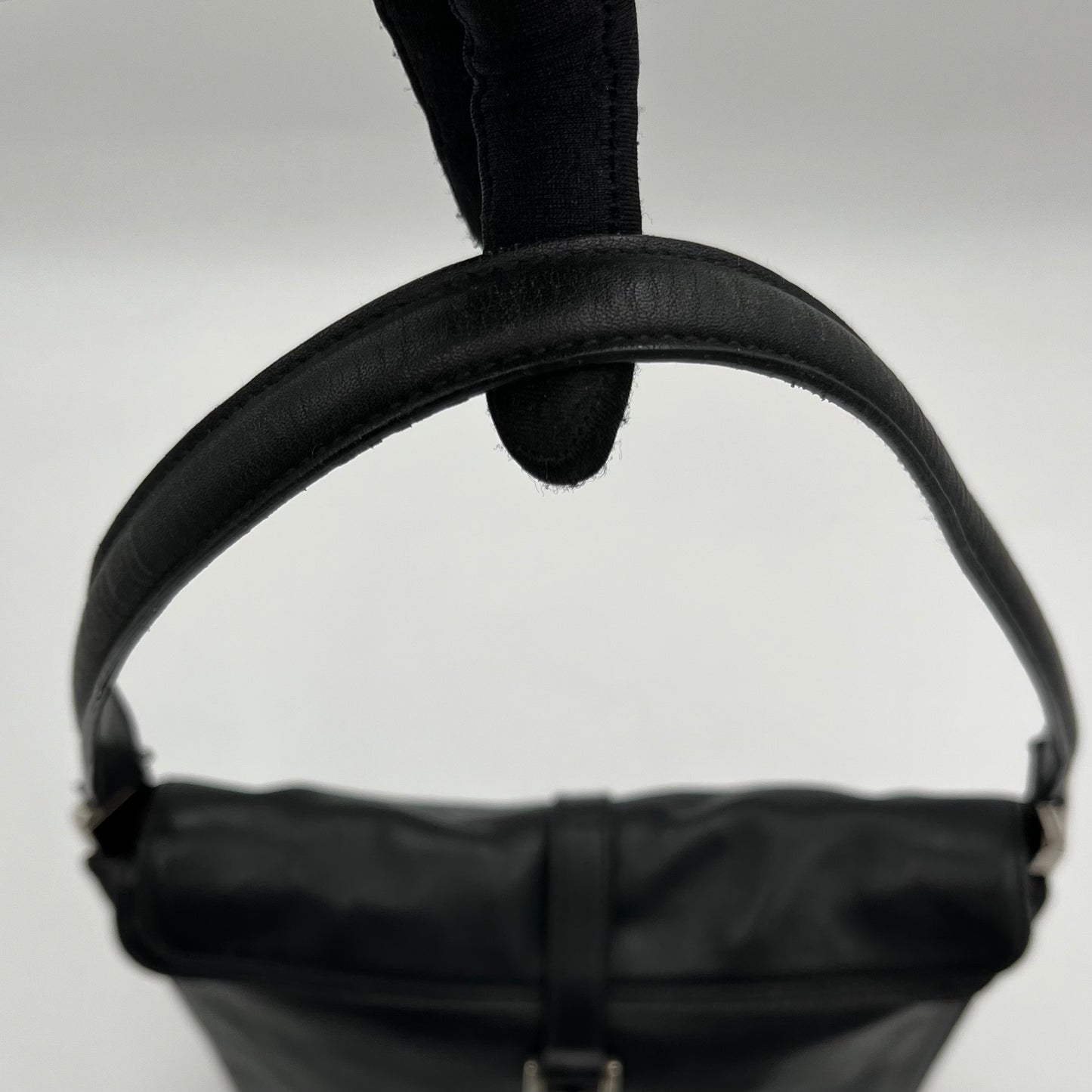 Gucci Black Leather Jackie Shoulder Bag