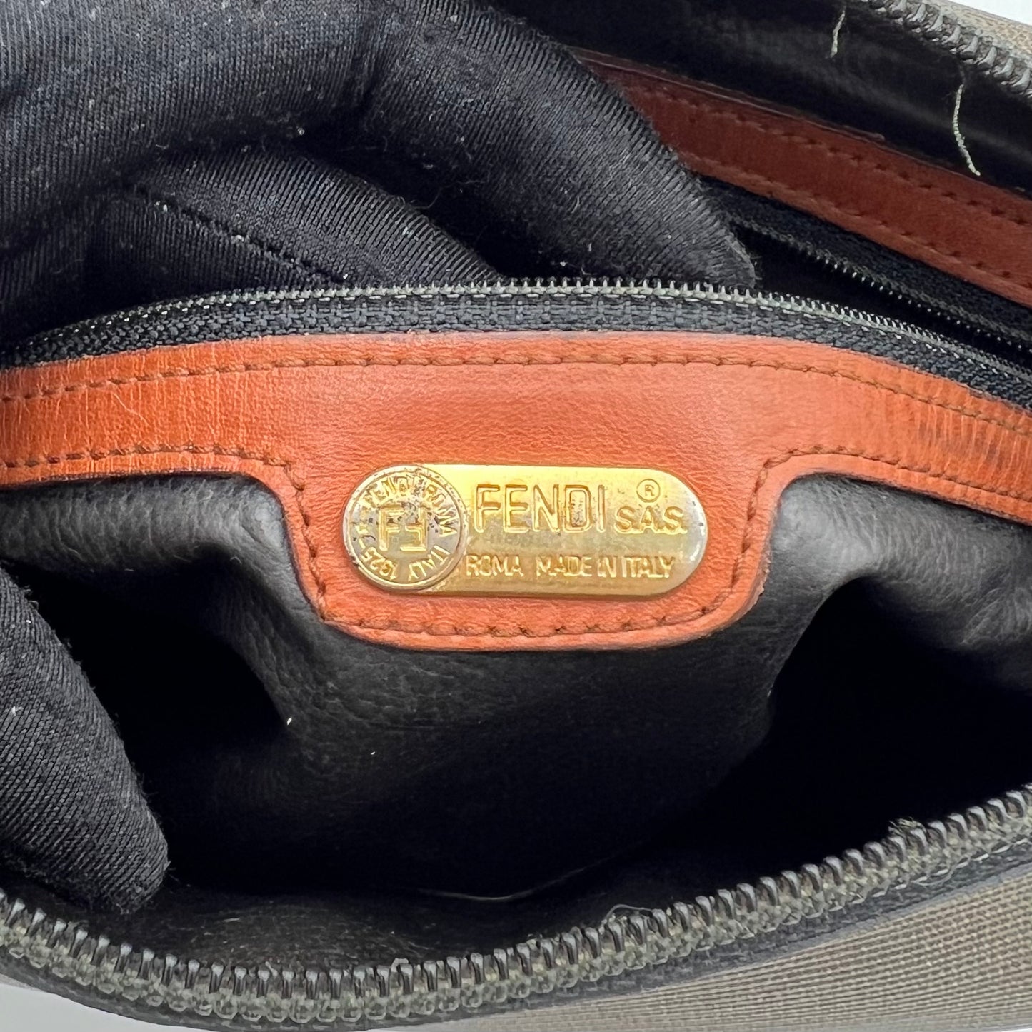 Fendi Vintage FF Logo Crossbody