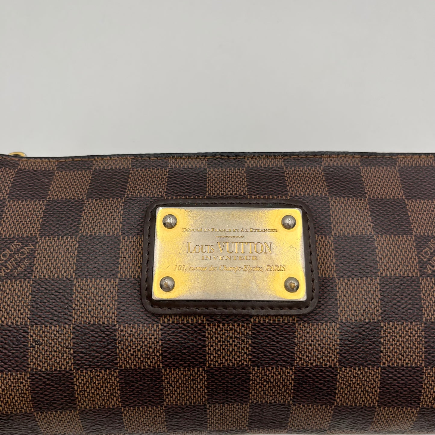 LV Damier Ebene Eva Pochette