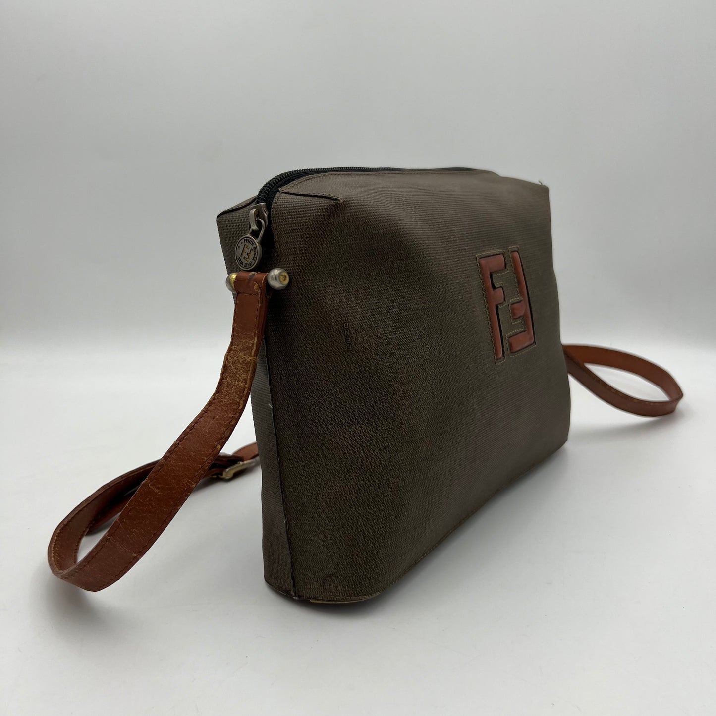 Fendi Vintage FF Logo Crossbody