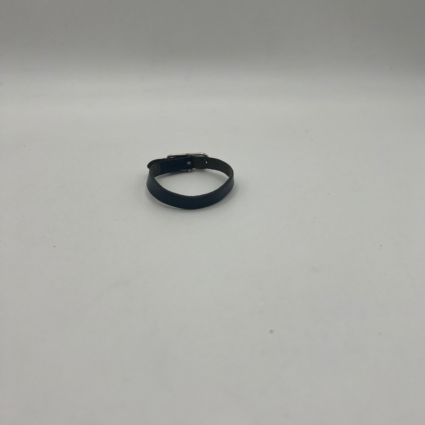 Hermes Black Leather Bracelet