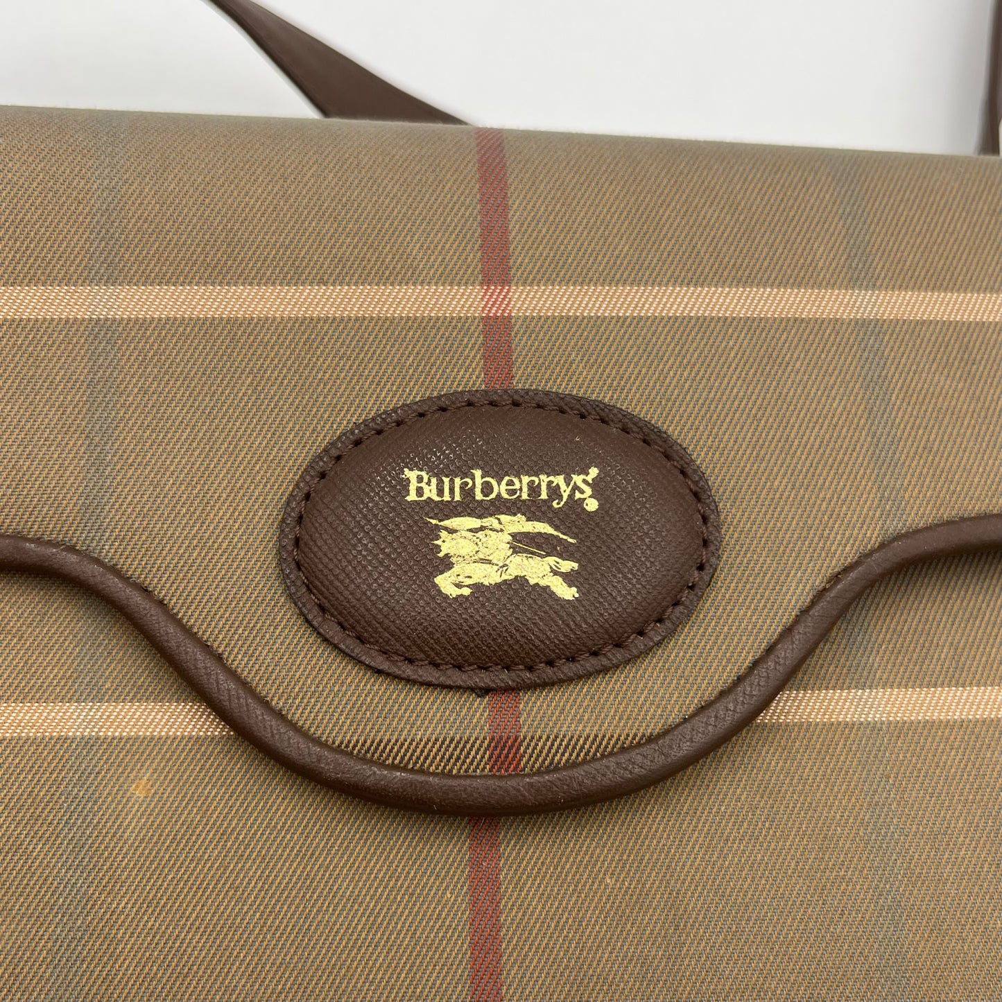 Burberry Vintage Cloth Flap Crossbody