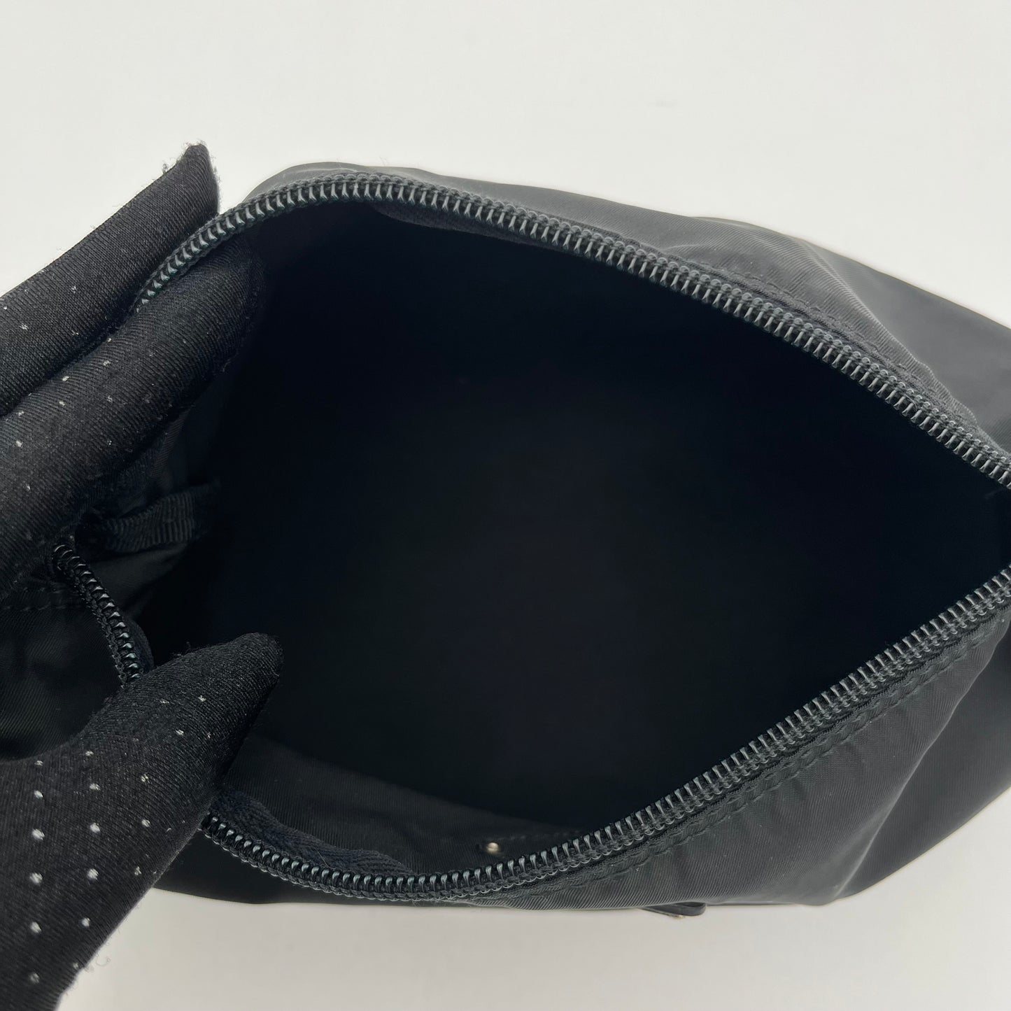 Prada Black Nylon Pouch