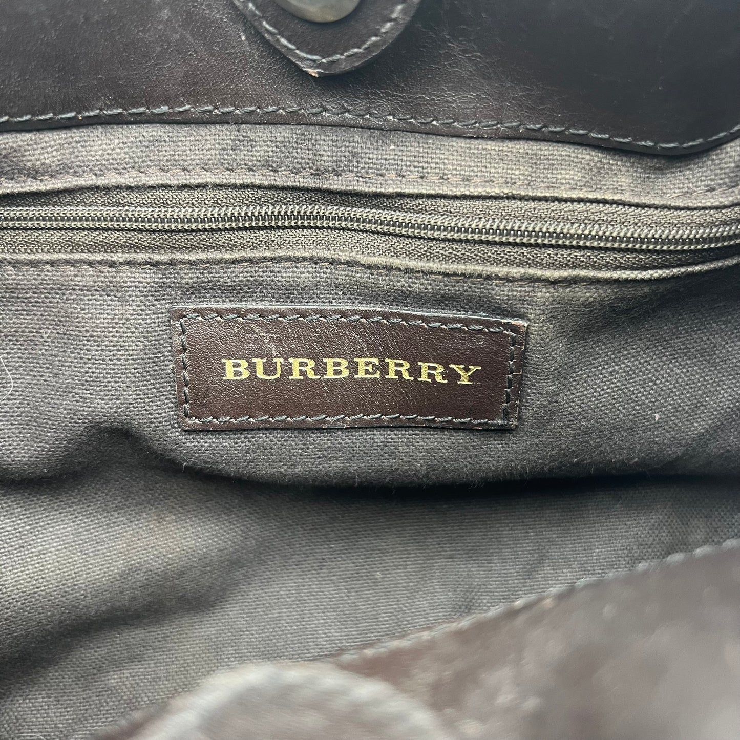 Burberry Haymarket Handbag