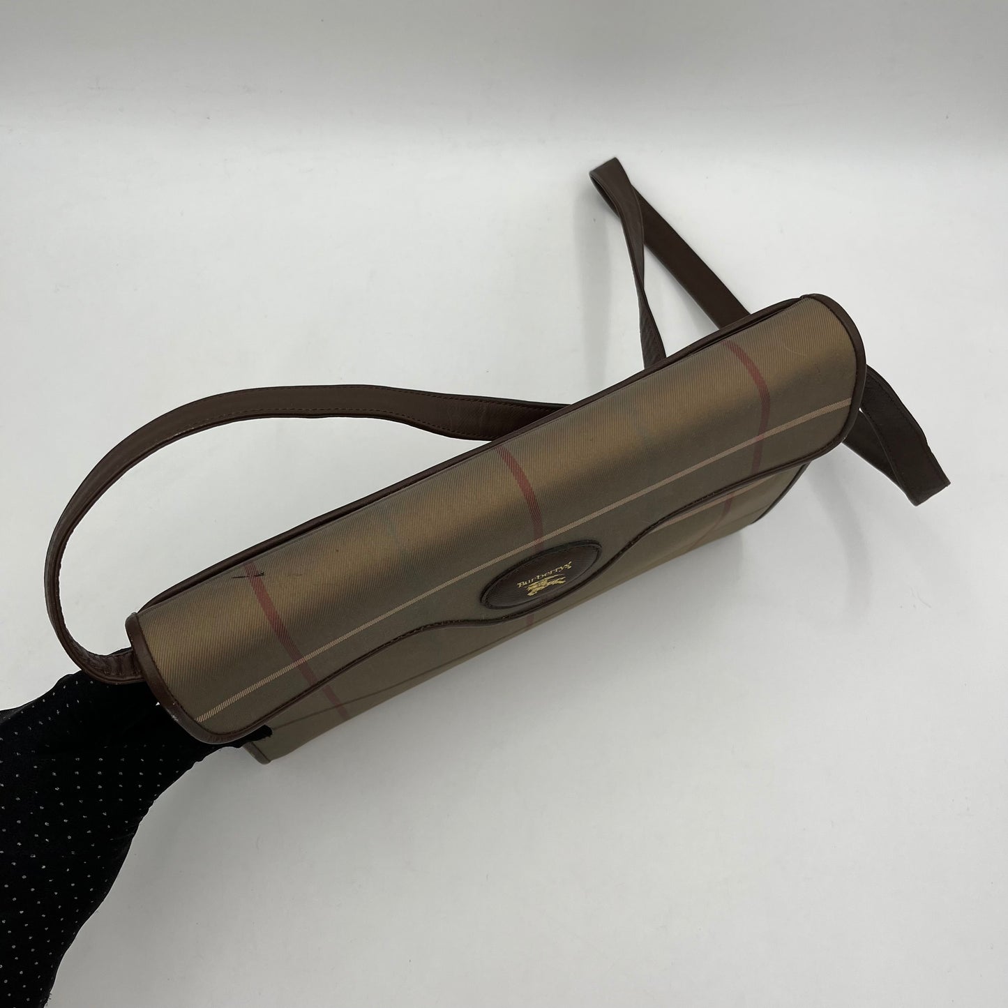 Burberry Vintage Cloth Flap Crossbody