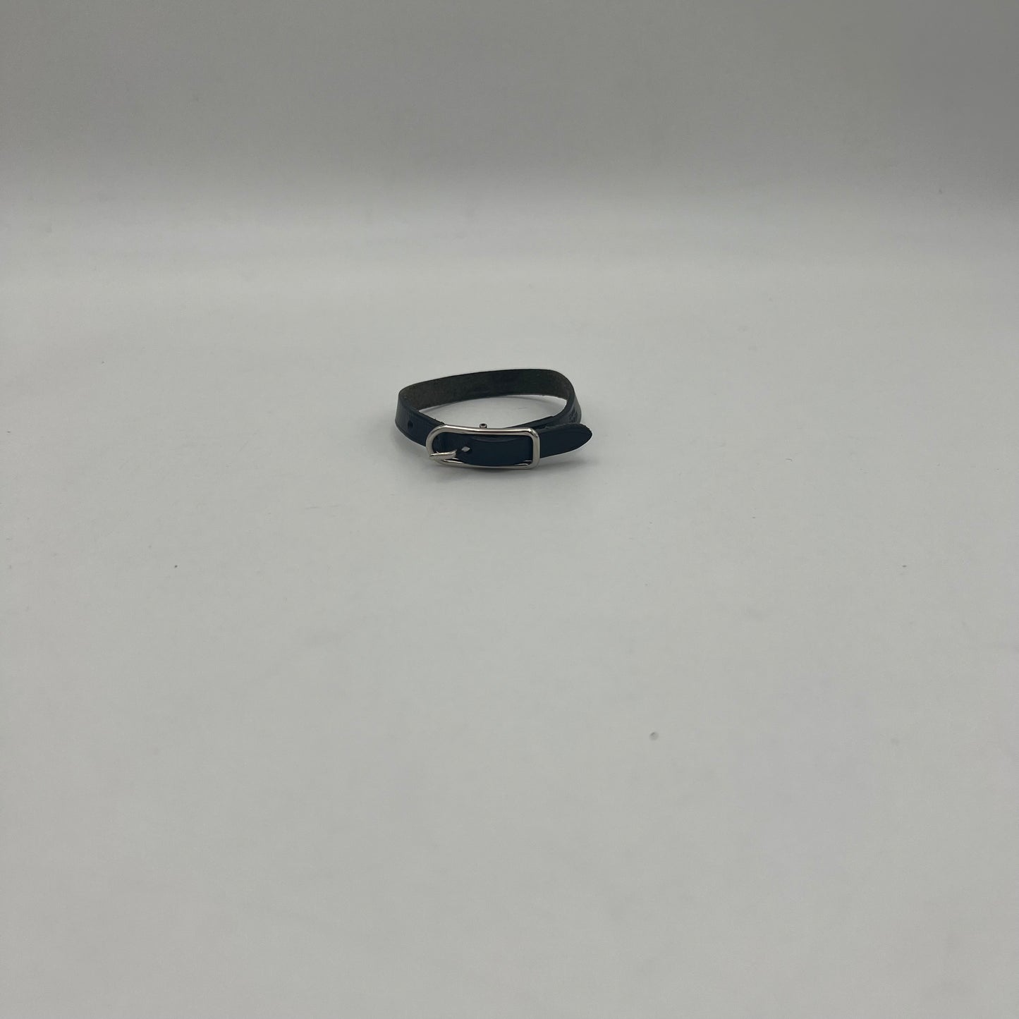 Hermes Black Leather Bracelet