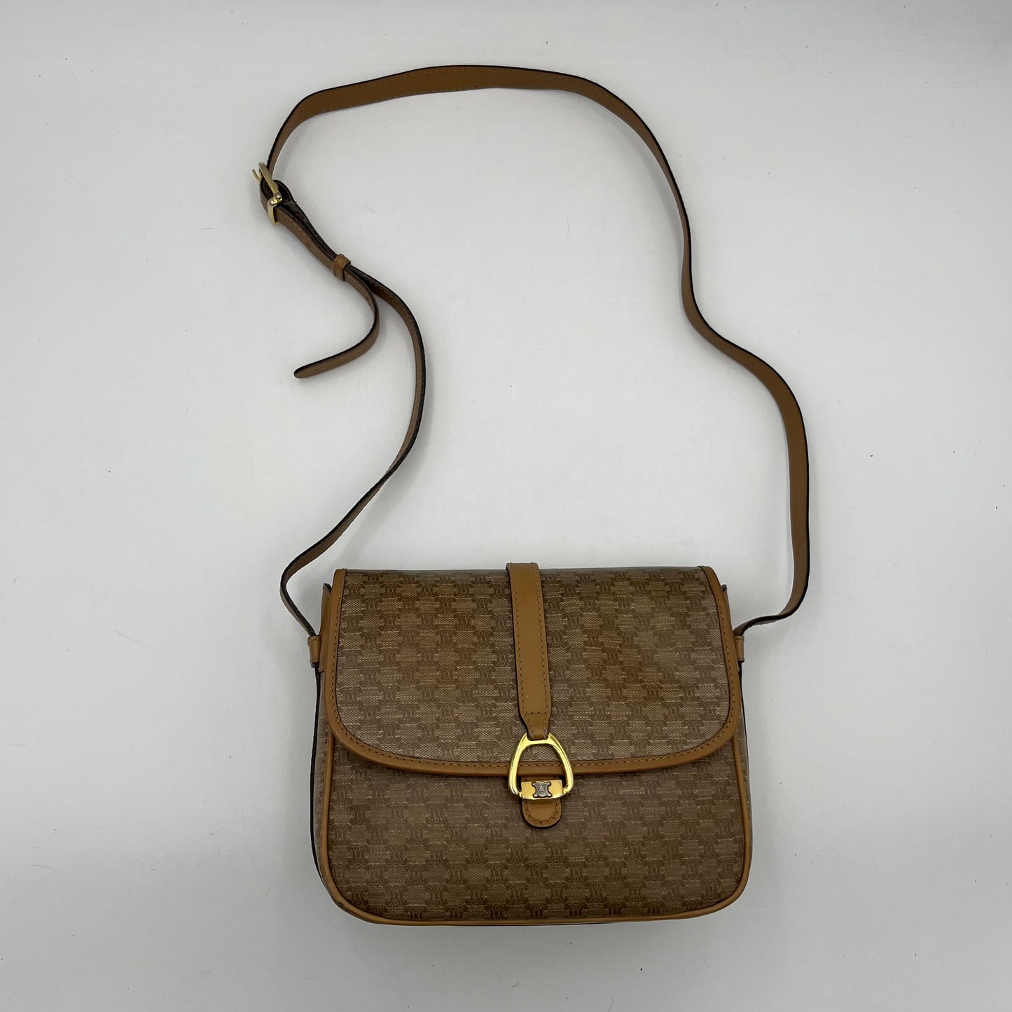 Celine Paris Macadam PVC Flap Crossbody