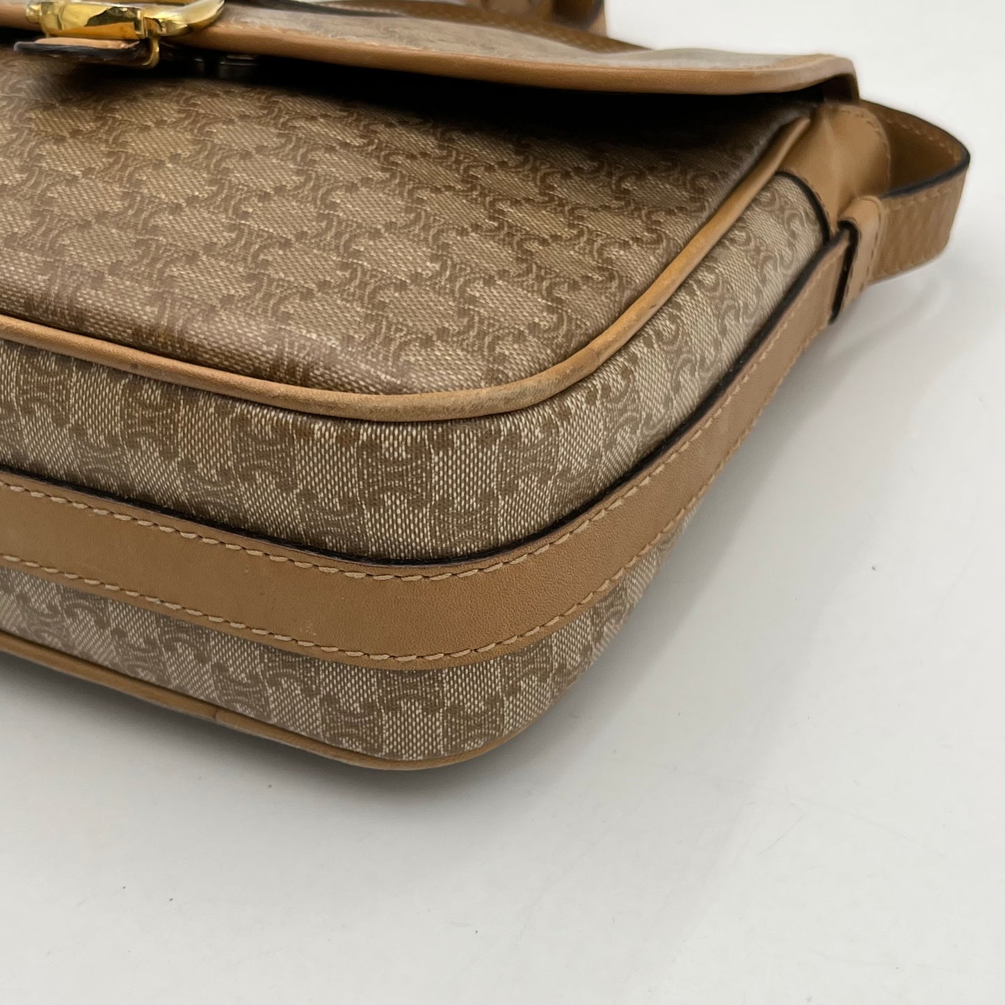 Celine Paris Macadam PVC Flap Crossbody