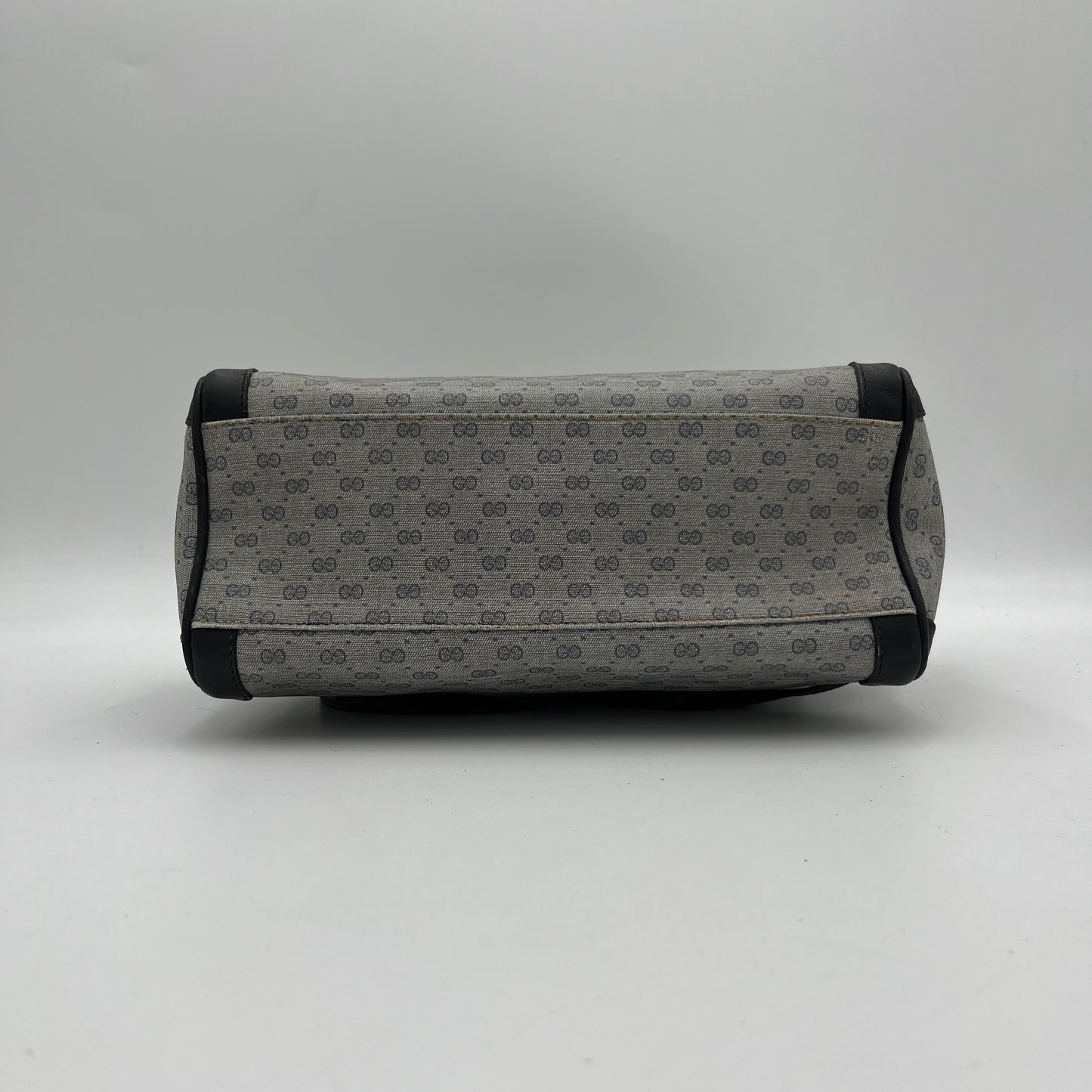 Gucci Vintage Dark Blue Micro GG PVC Crossbody