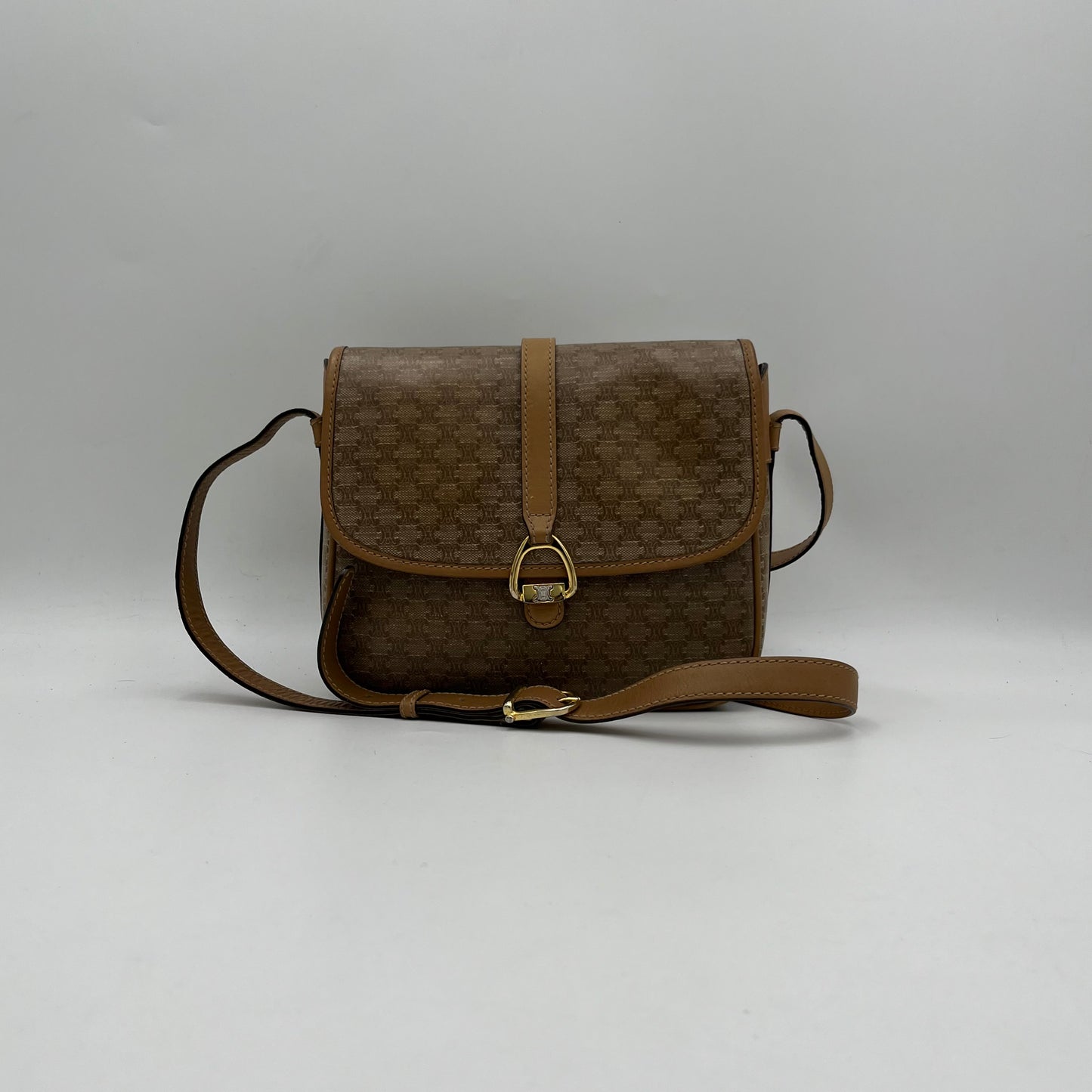 Celine Paris Macadam PVC Flap Crossbody