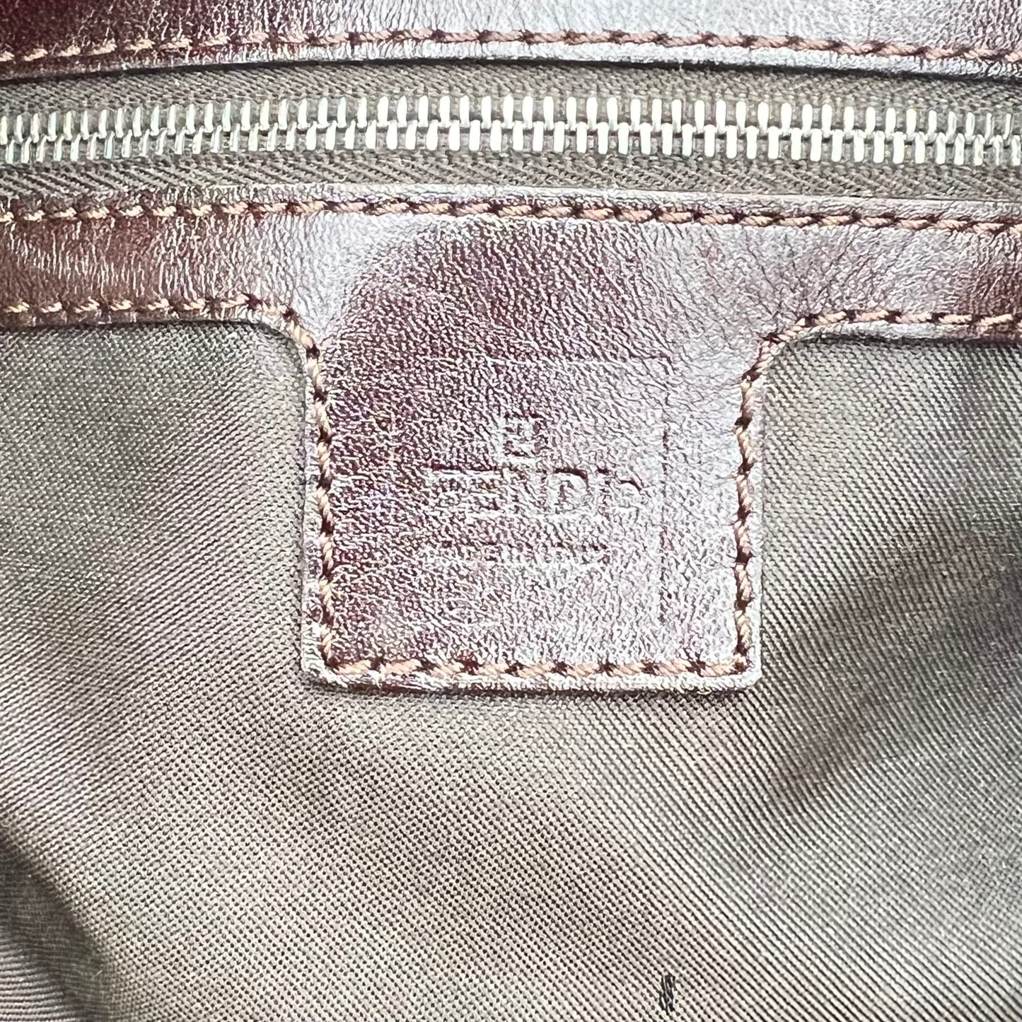 Fendi Tobacco Zucca Baguette