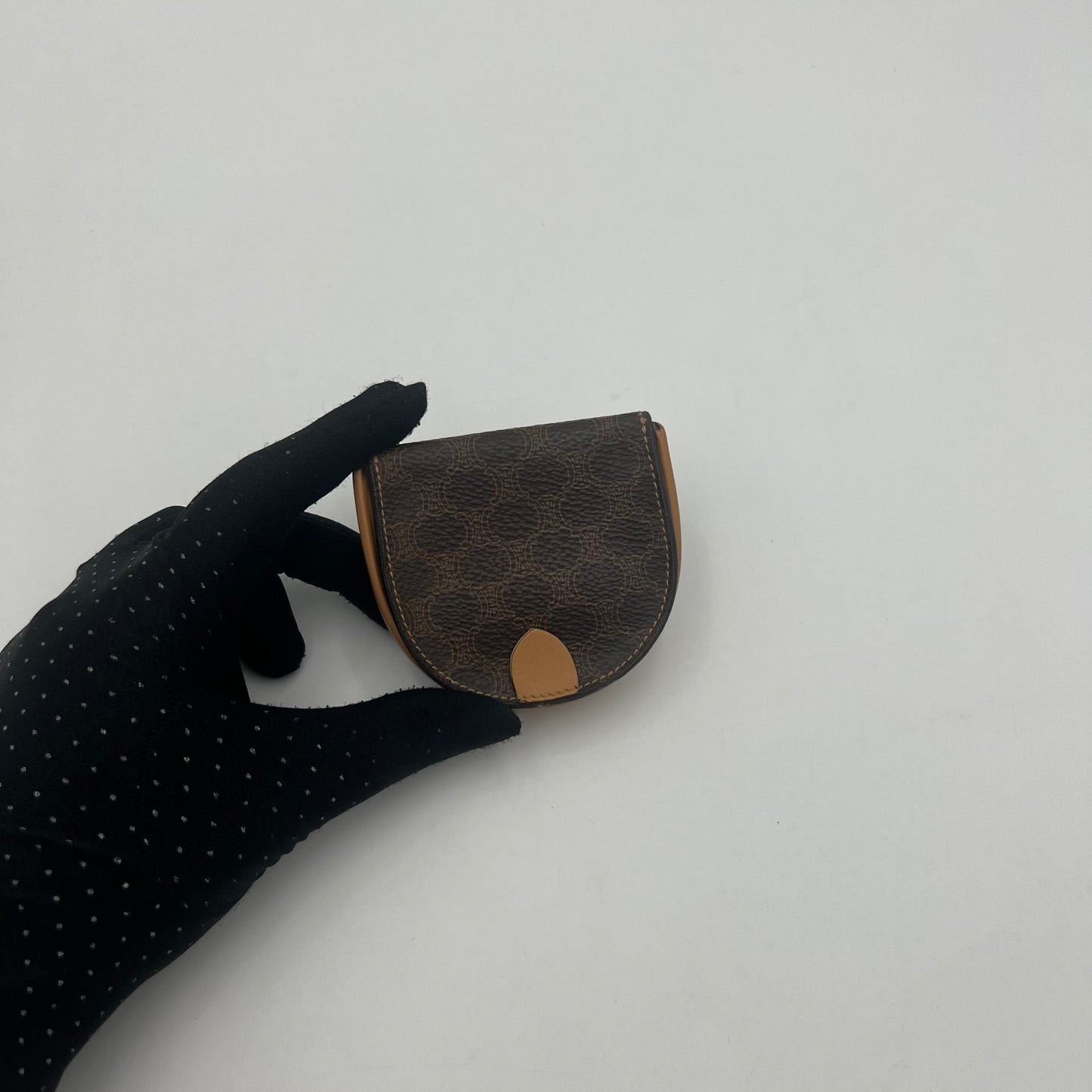 Celine Paris Macadam Micro Coin Purse