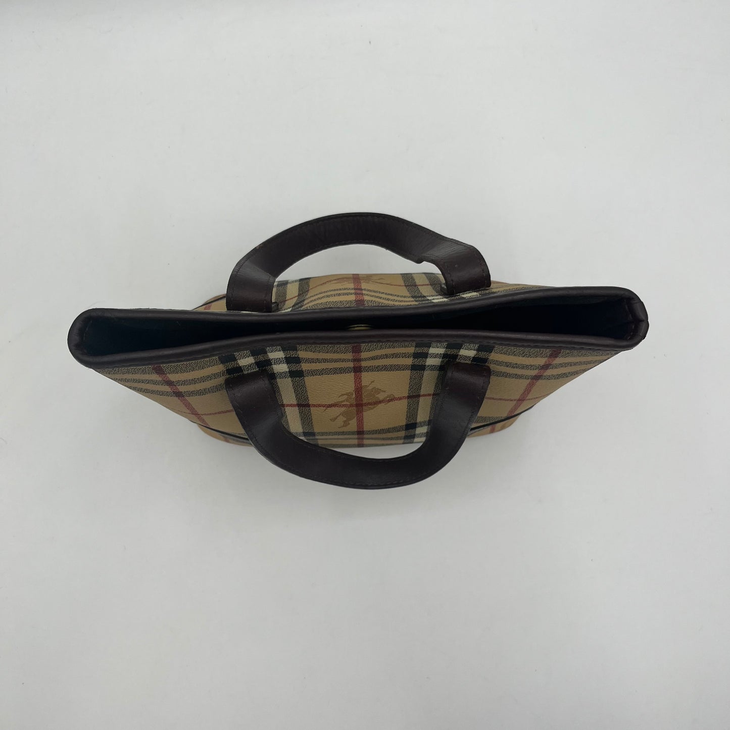 Burberry Haymarket Small Handbag