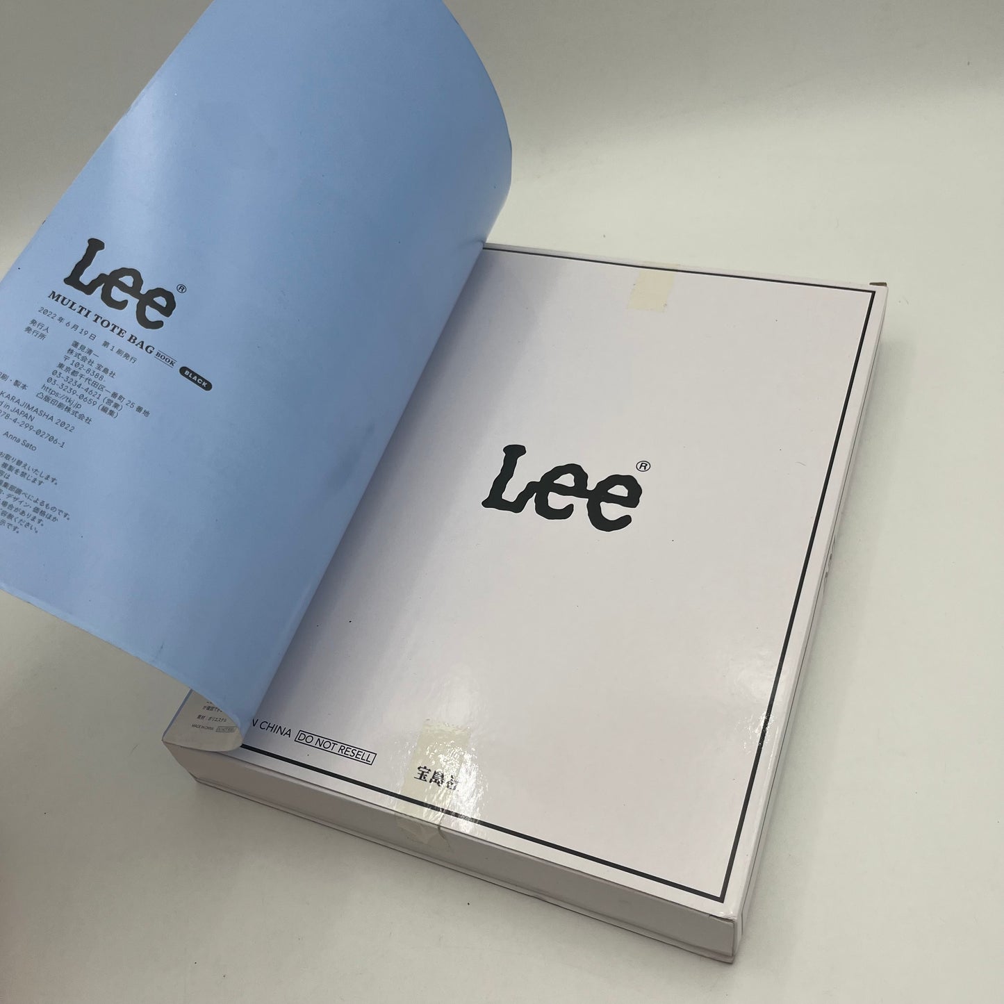 Lee Multi Tote Bag Book