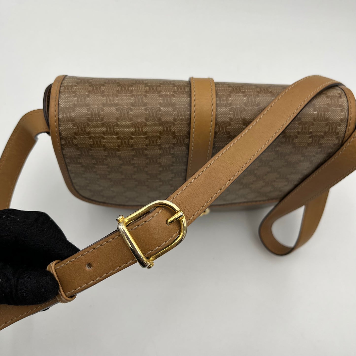Celine Paris Macadam PVC Flap Crossbody