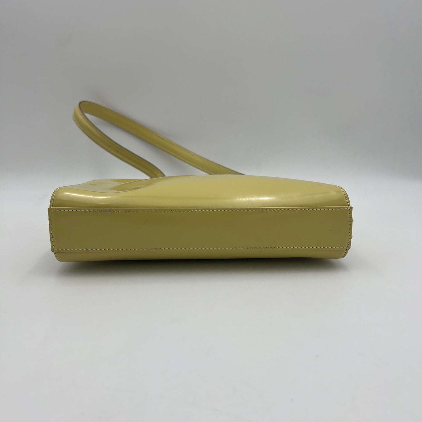 Gucci Yellow Patent Shoulder Bag