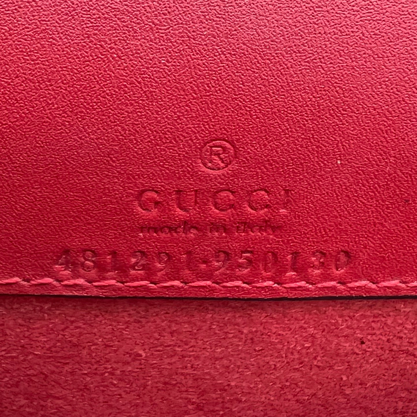 Gucci Supreme Cherry Mini Chain Bag