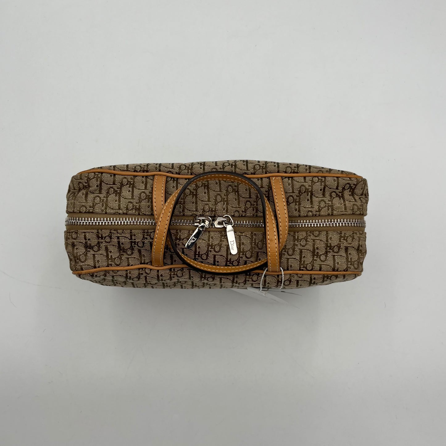 Christian Dior Beige Trotter Canvas Small Handbag BNWT