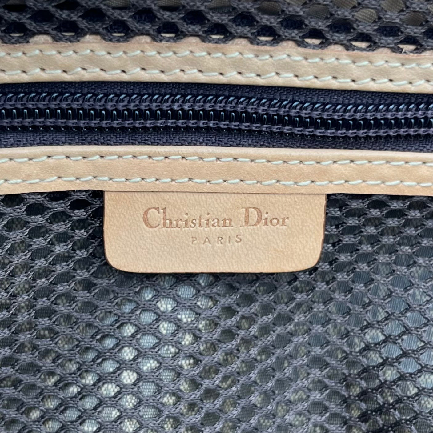 Christian Dior Beige Trotter Canvas Small Handbag BNWT