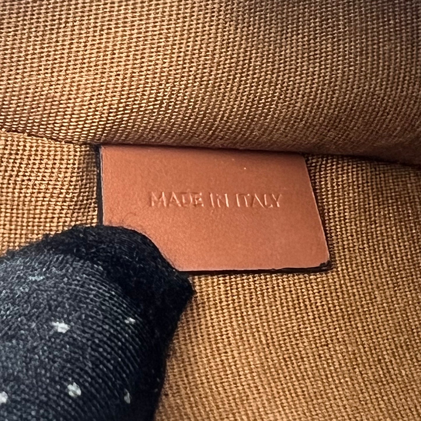 Celine Paris Triomphe Canvas and Leather Ava Shoulder Bag