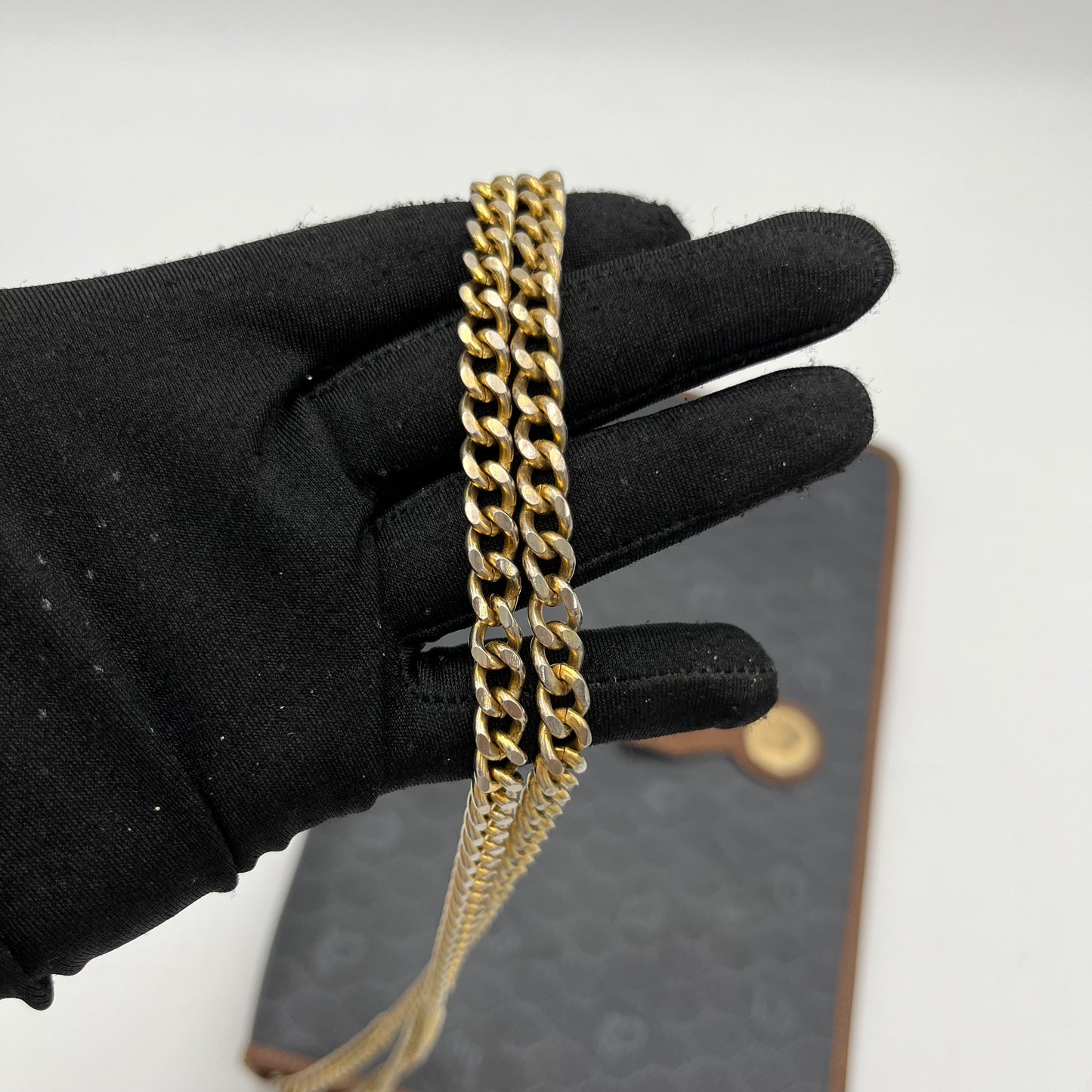 Christian Dior Dark Honeycomb Full Flap Chain Bag