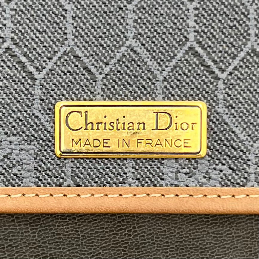 Christian Dior Dark Honeycomb Full Flap Chain Bag