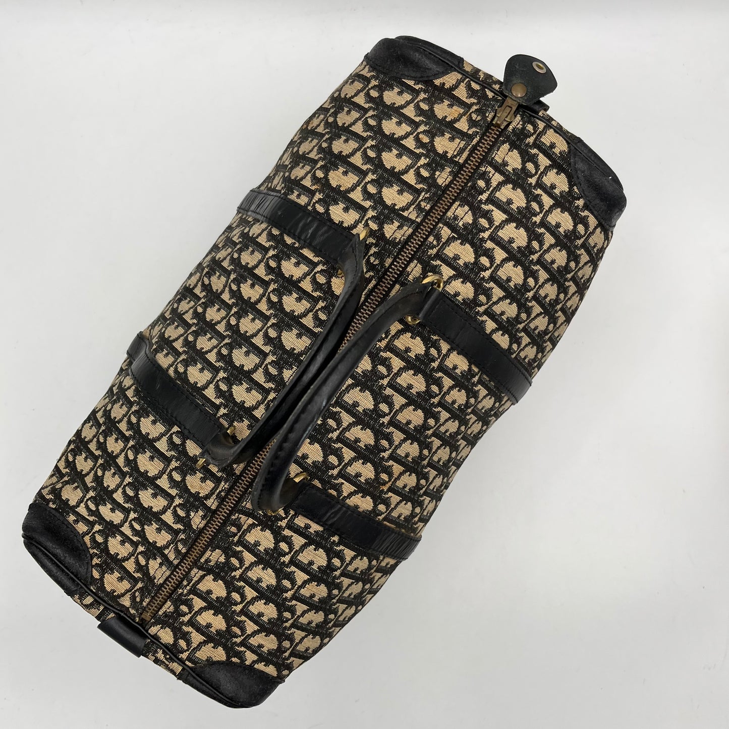 Christian Dior Trotter Canvas Boston