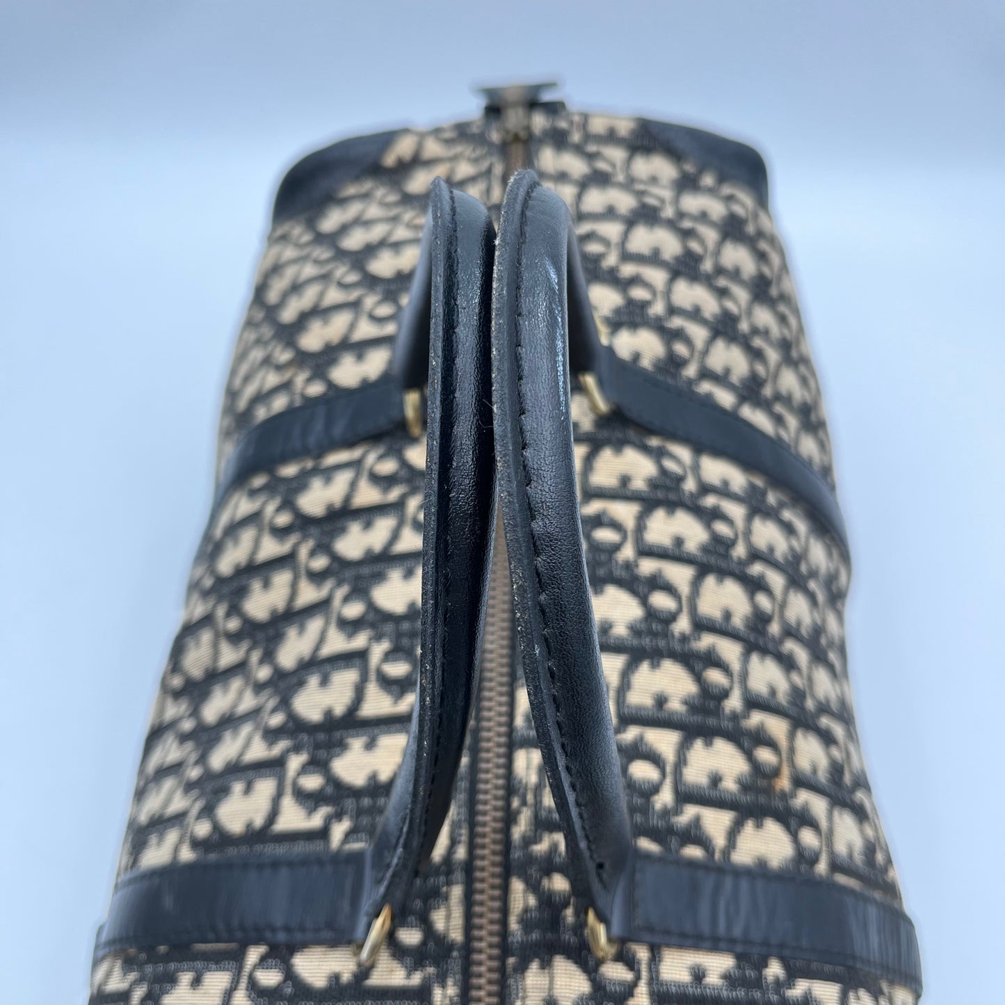 Christian Dior Trotter Canvas Boston