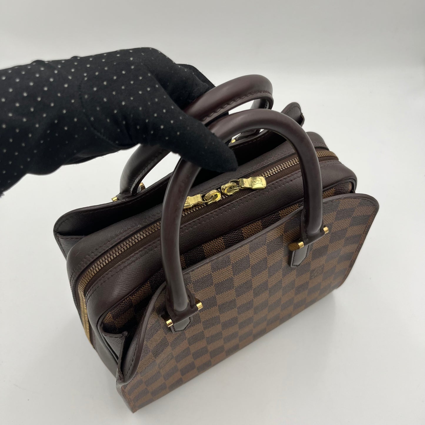 LV Damier Ebene Triana Handbag