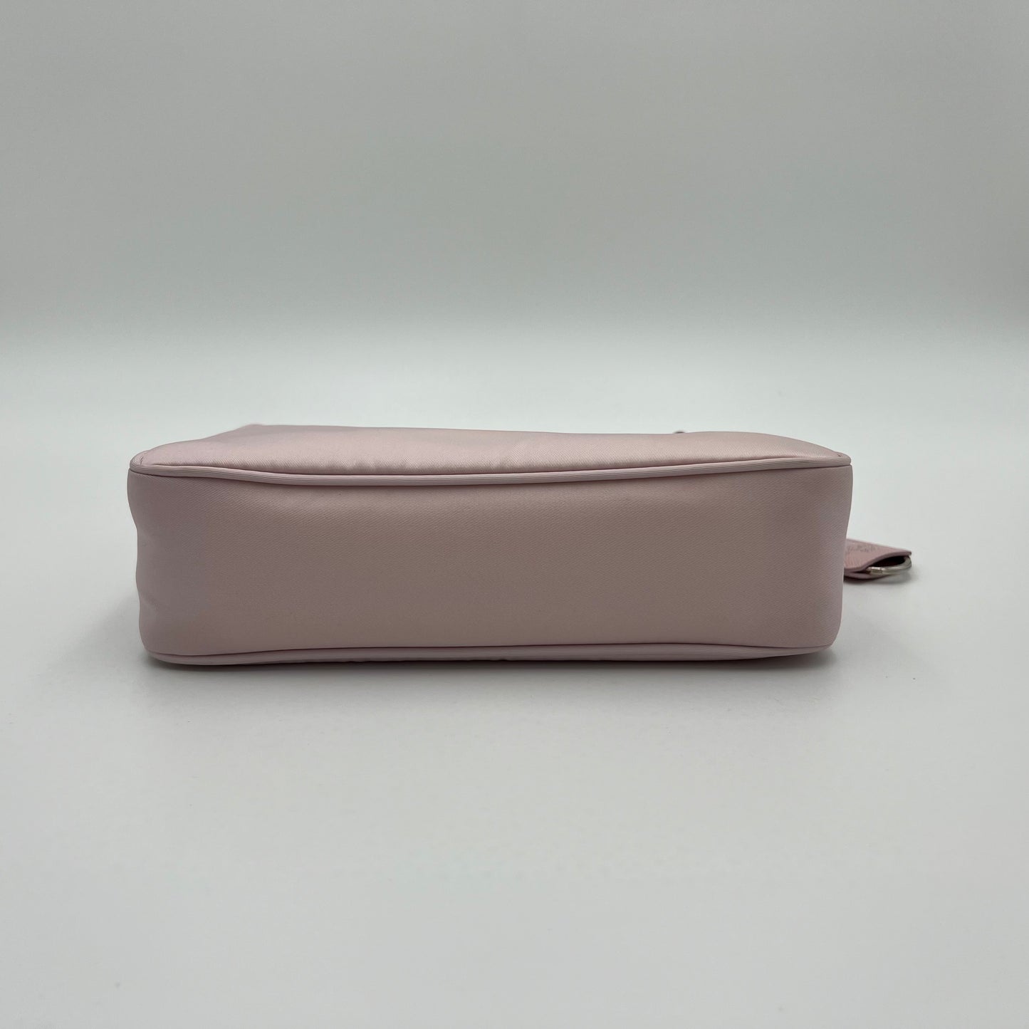 Prada Alabaster Pink Nylon Re-Edition 2000 Mini Hobo Bag
