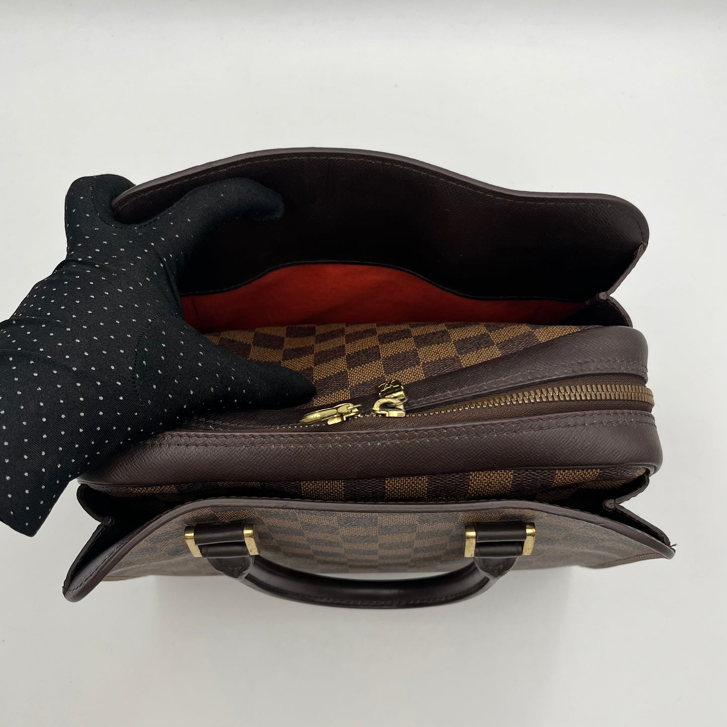 LV Damier Ebene Triana Handbag