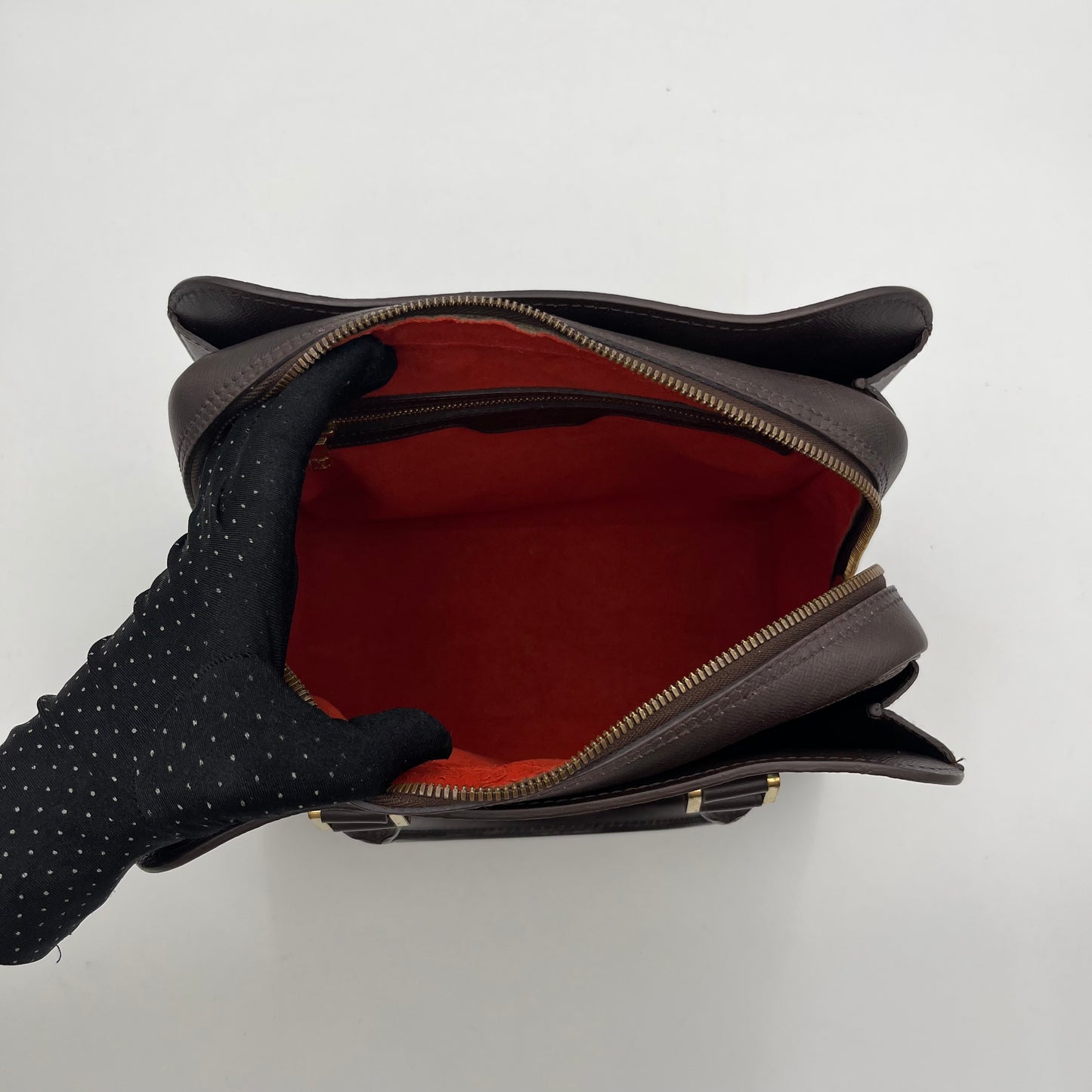 LV Damier Ebene Triana Handbag