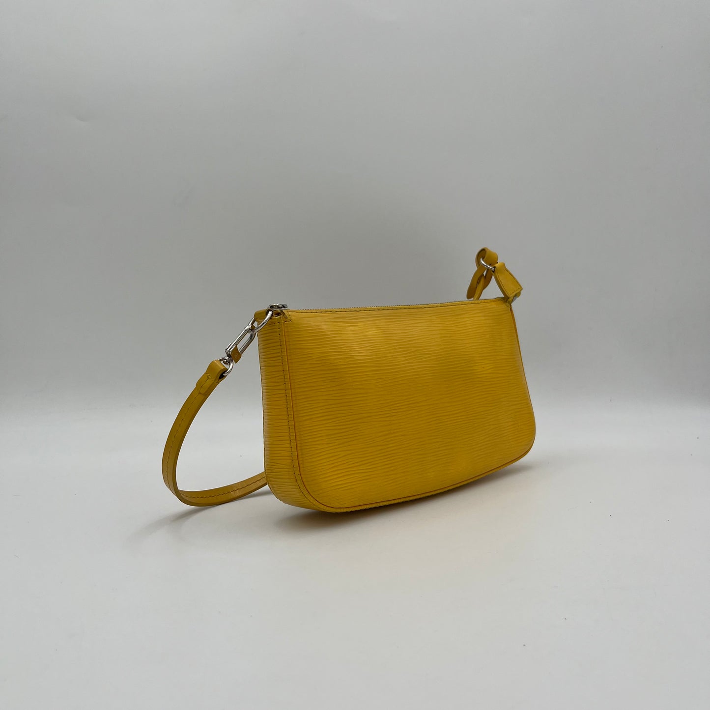LV Citron Yellow Epi Leather Pochette