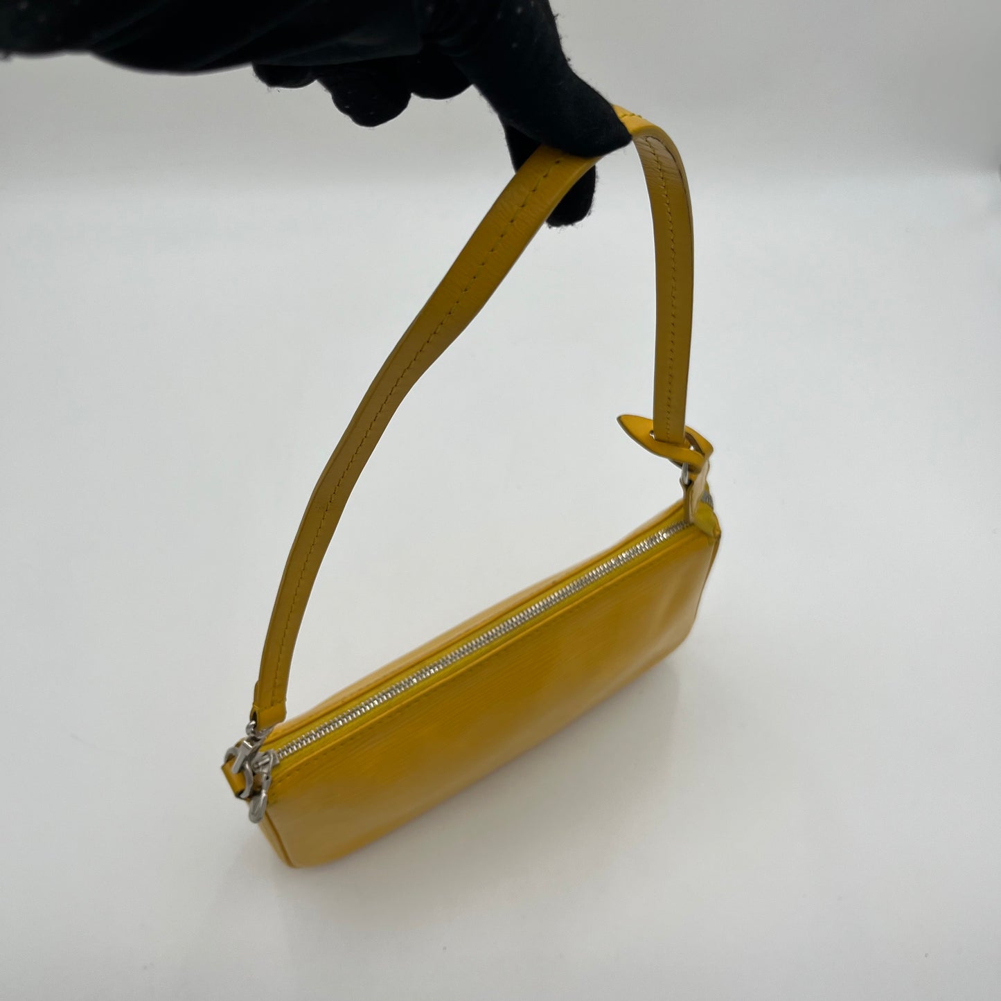 LV Citron Yellow Epi Leather Pochette