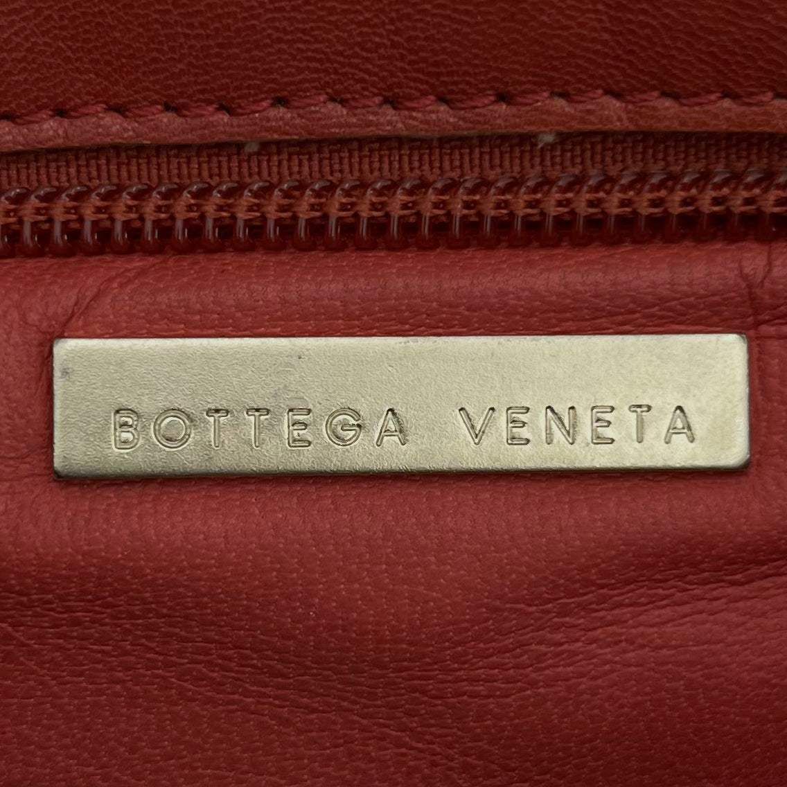 Bottega Veneta Coral Intrecciato Shoulder Bag