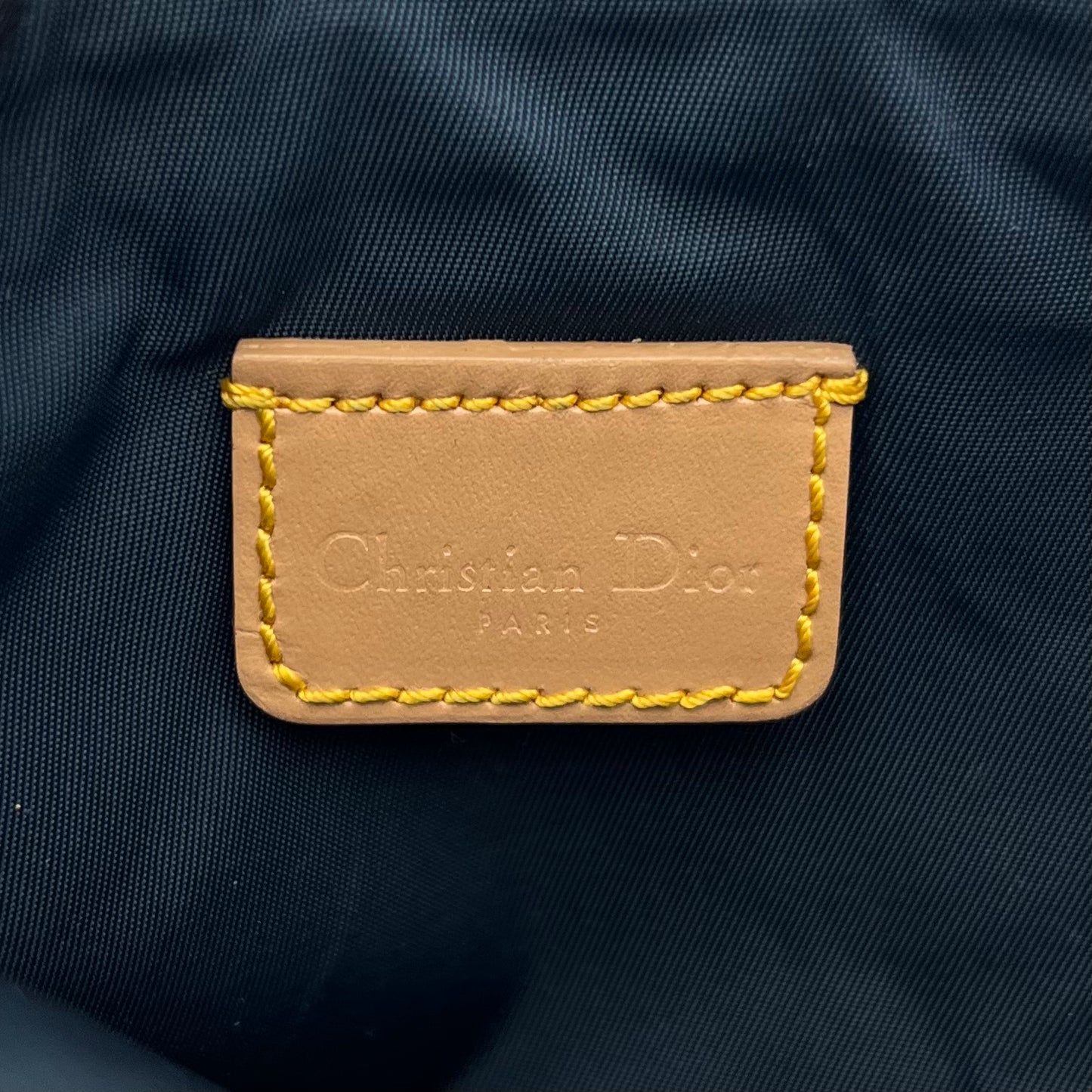 Christian Dior Denim Mini Saddle Pochette