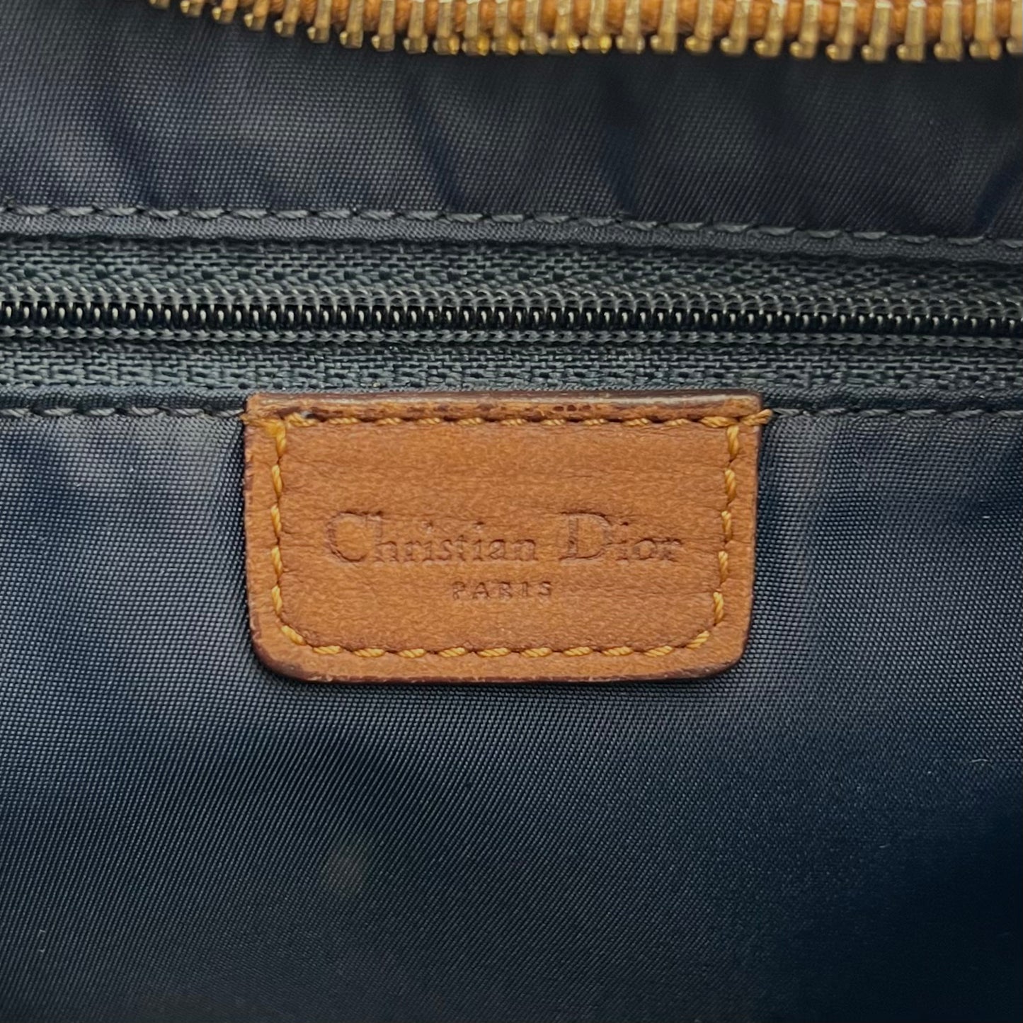 Christian Dior Navy Blue Trotter Street Chic Hobo Bag