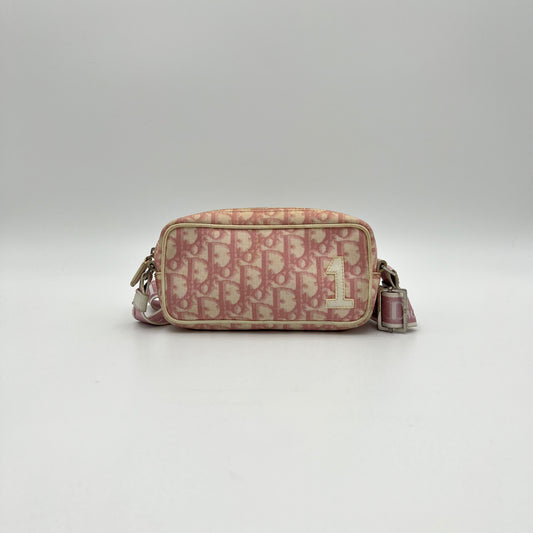 Christian Dior Pink Trotter PVC Mini Crossbody