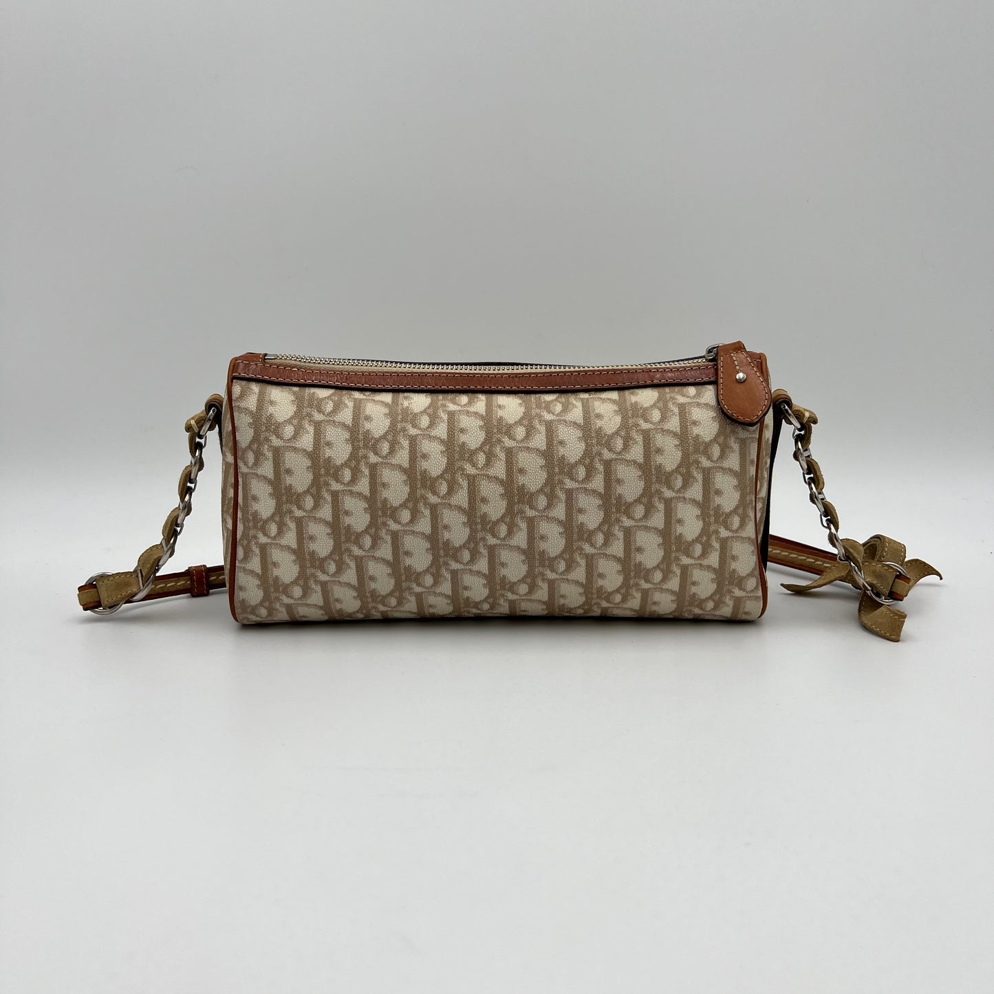 Christian Dior Beige Trotter Romantique Shoulder Sling Bag