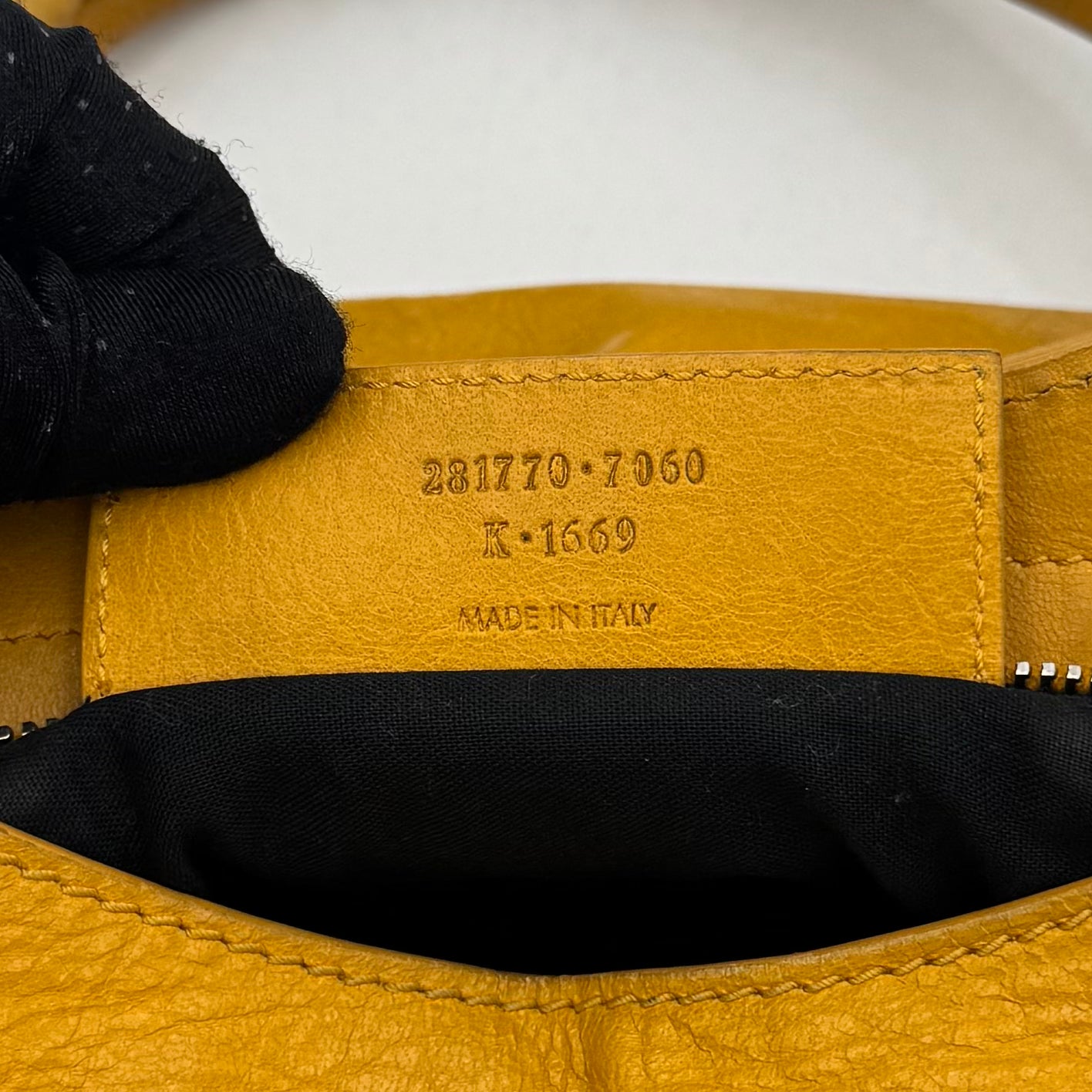 Balenciaga Mustard Yellow Leather Giant 12 City Bag SHW