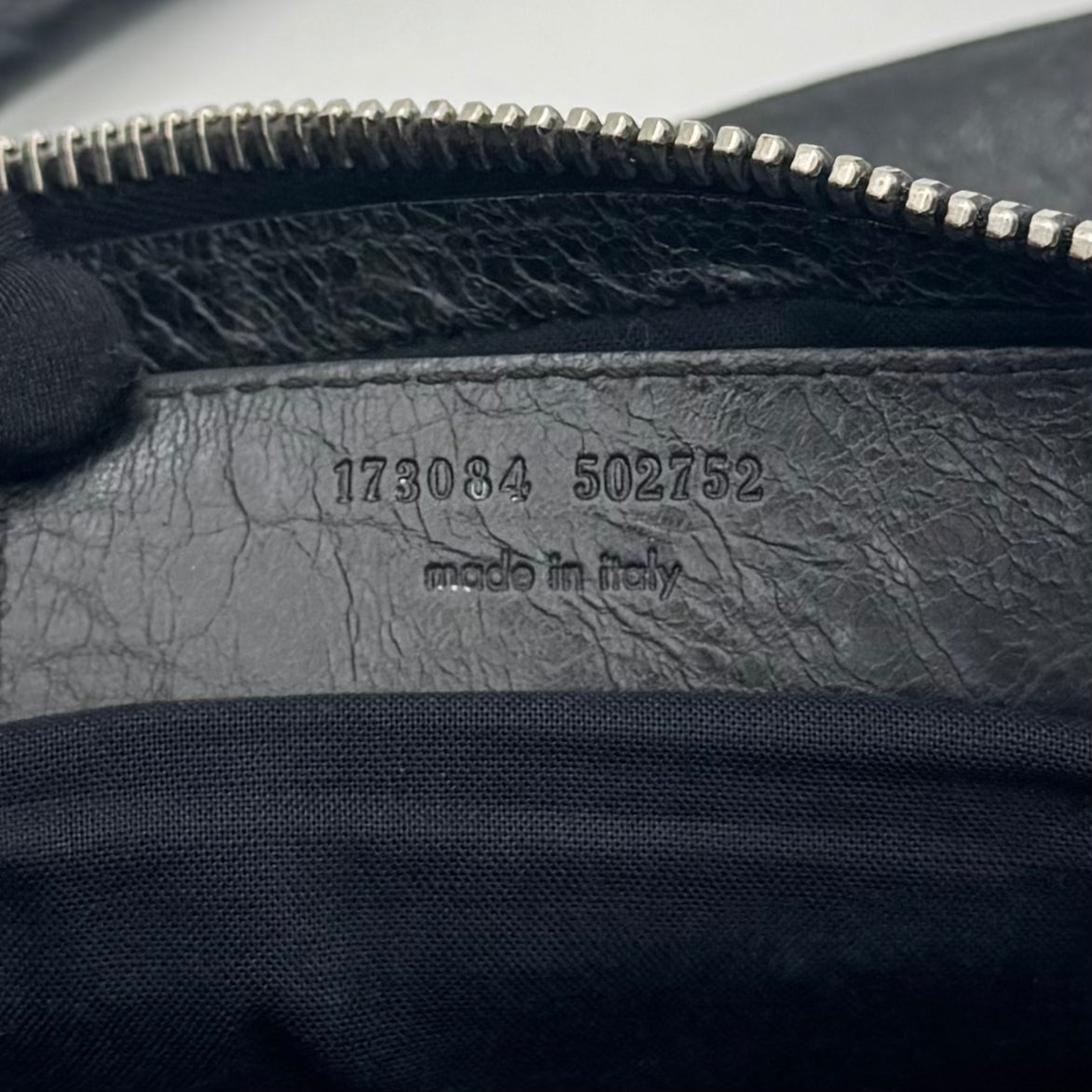 Balenciaga Black Leather Giant 21 City SHW
