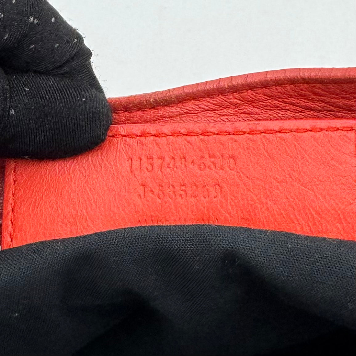 Balenciaga Red Perforated Leather Classic City Bag