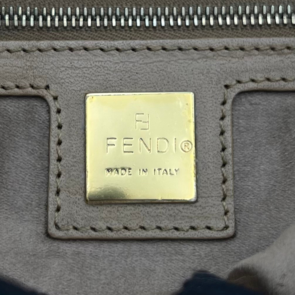 Fendi Yellow Crochet Baguette