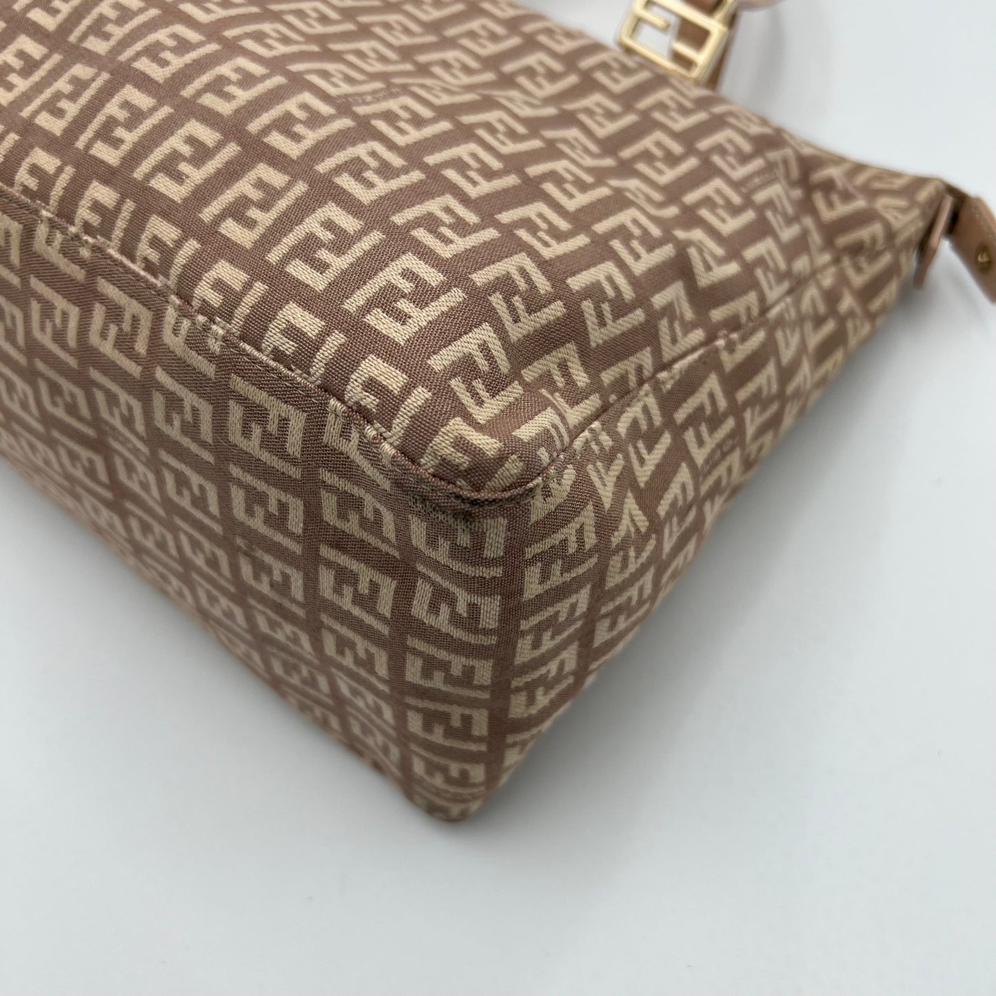 Fendi Pink Zucchino Tote