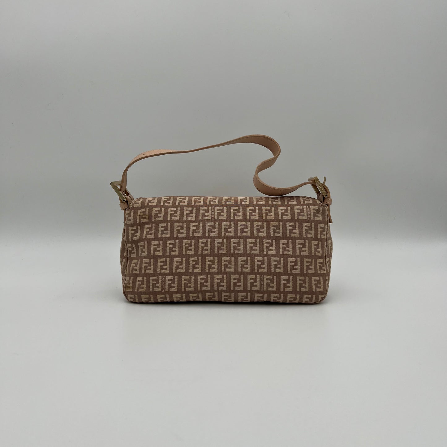 Fendi Pink Zucchino Mini Mamma Baguette