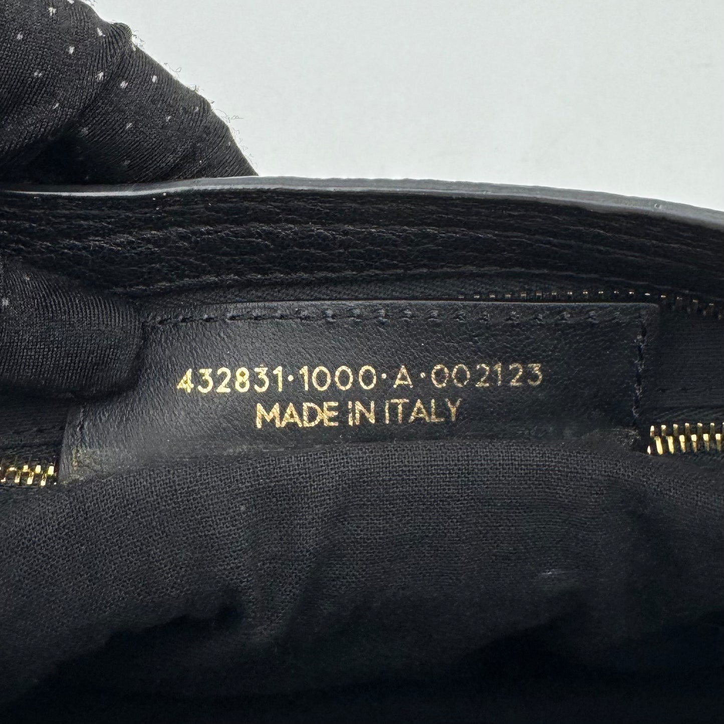 Balenciaga Black Leather Metallic Edge Small City Bag