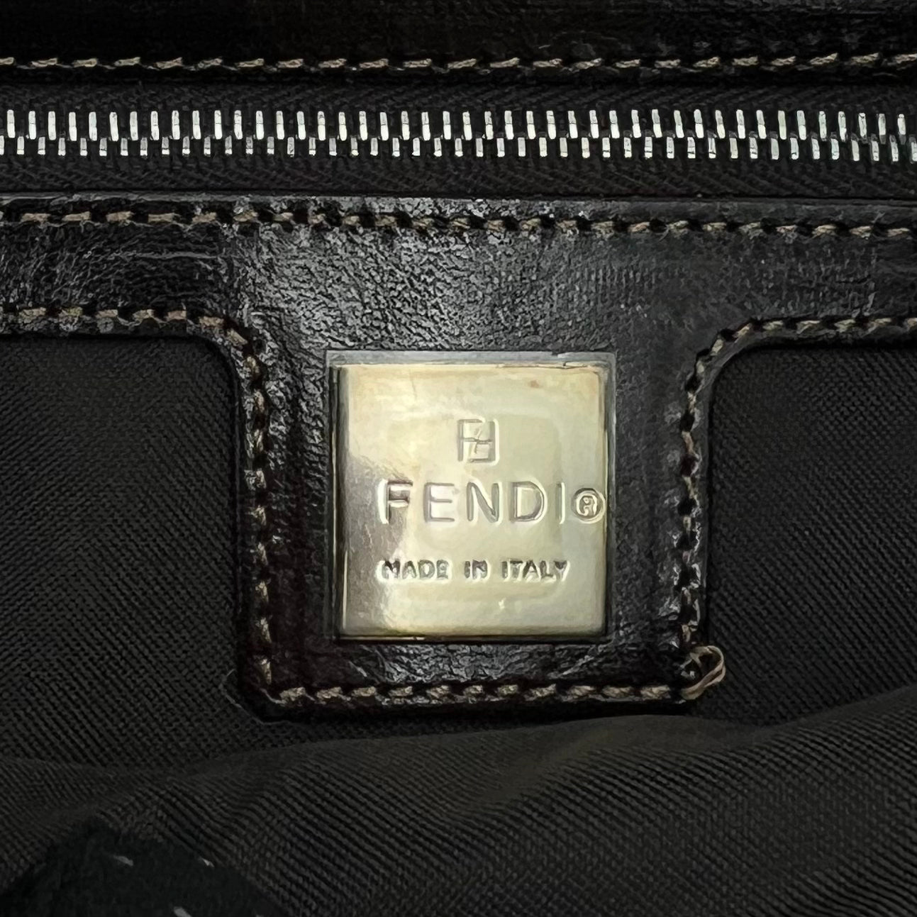 Fendi Baby Pink Beaded Baguette