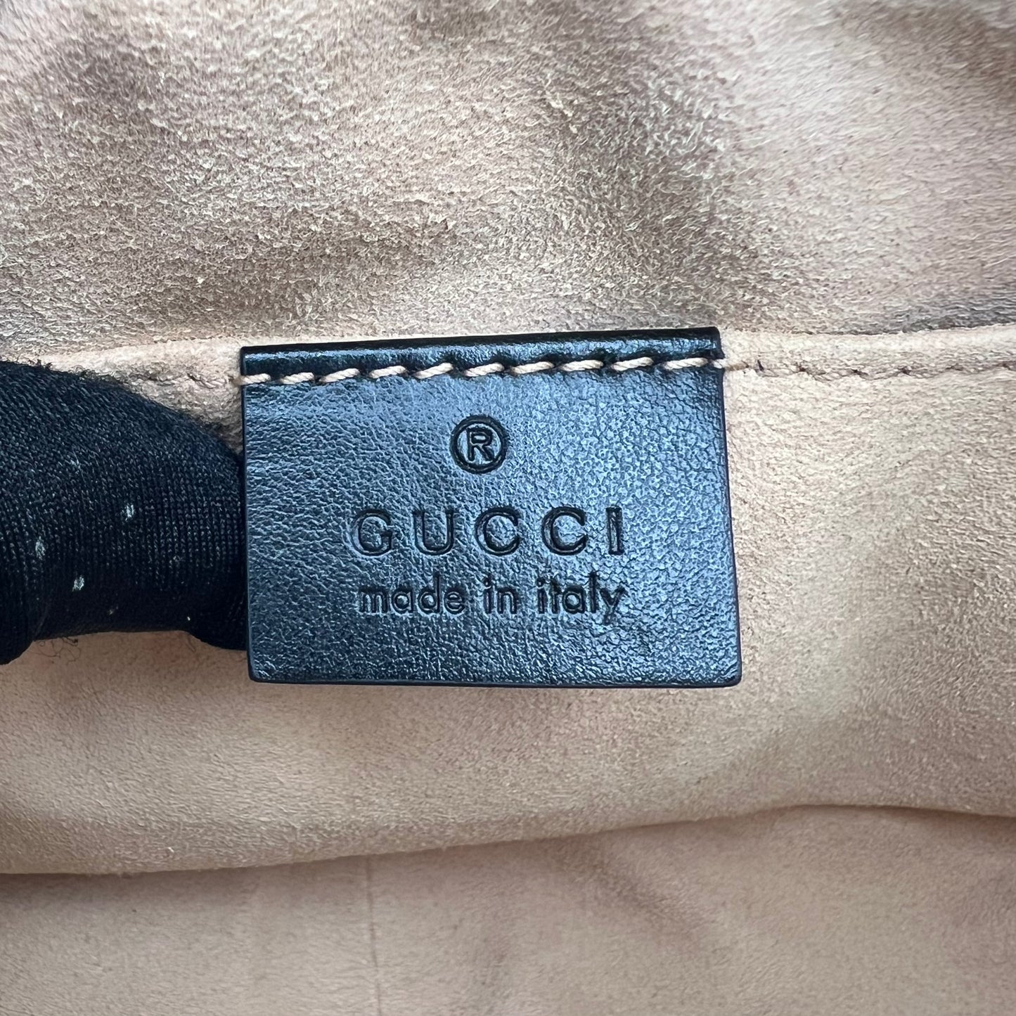 Gucci Black Marmont Matelasse Mini Crossbody